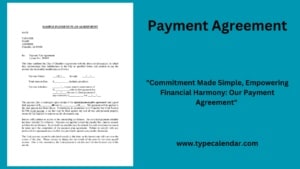 Free Printable Payment Agreement Templates [PDF, Word]
