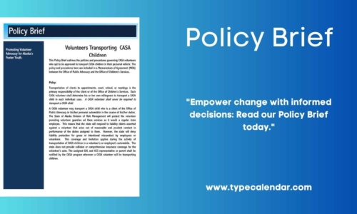Free Printable Policy Brief Templates [Word, PDF] Example