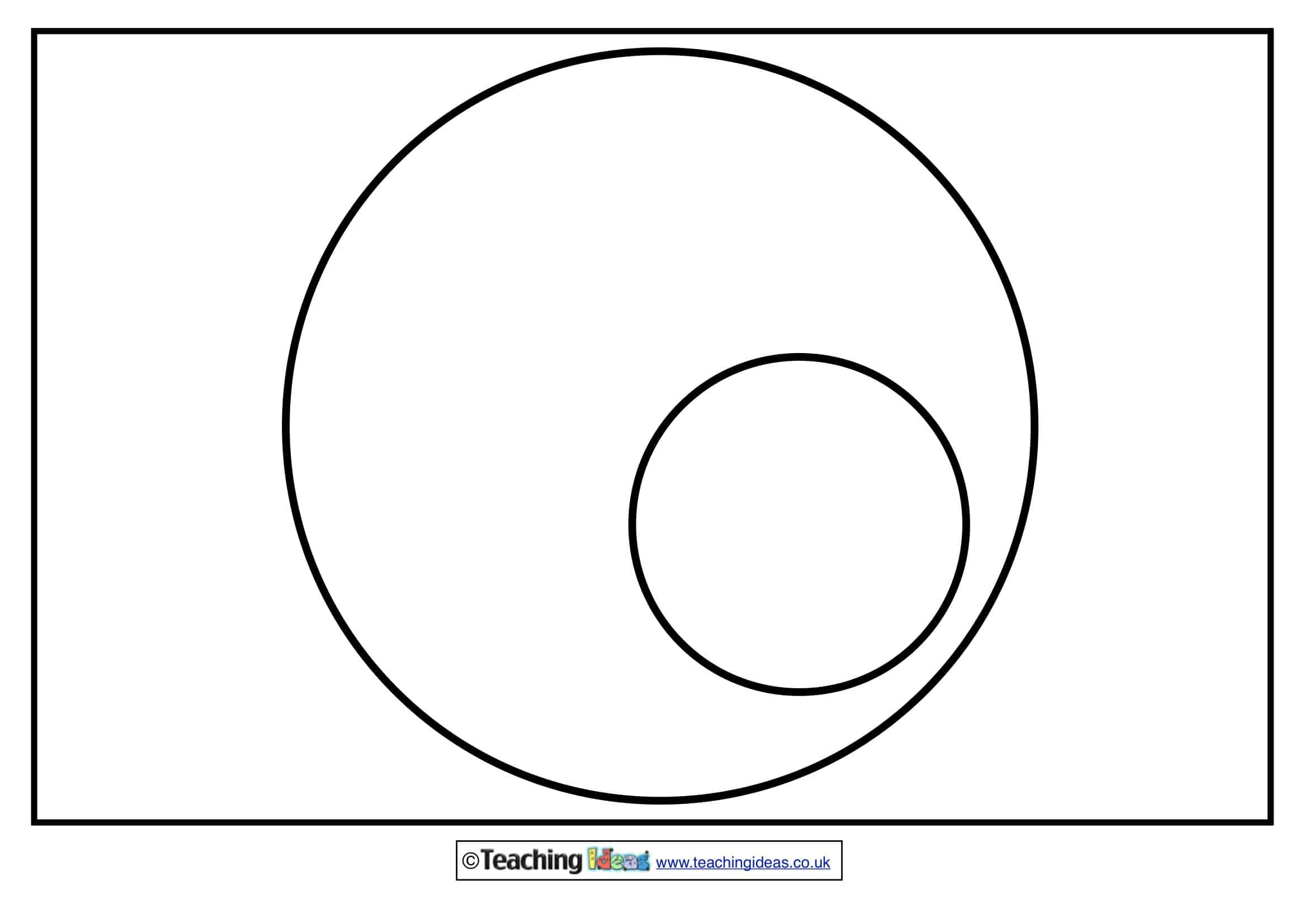 %100 Free Printable Venn Diagram Templates [PDF, Word]