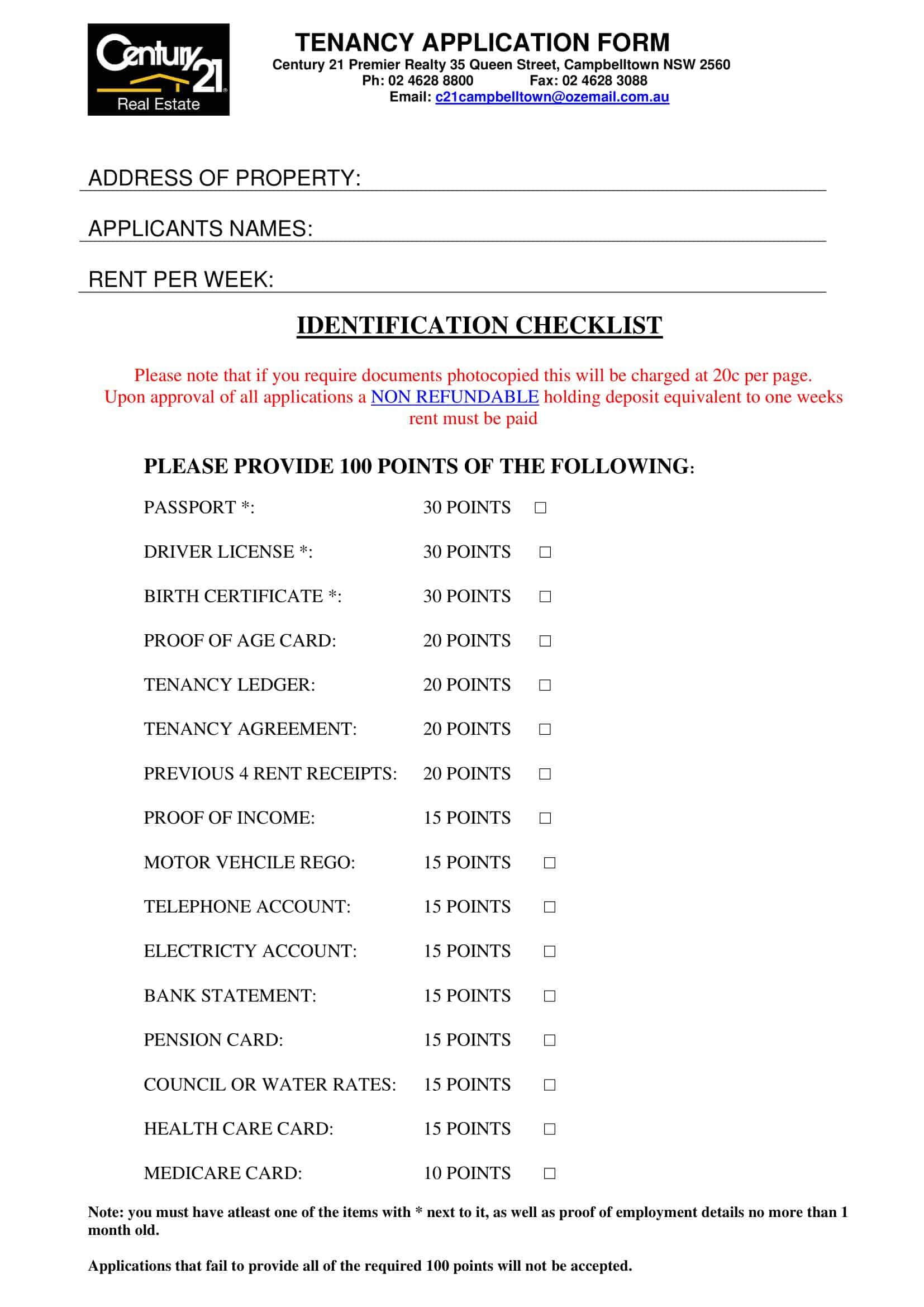 Rental Application Template Word Rental Application Template Word
