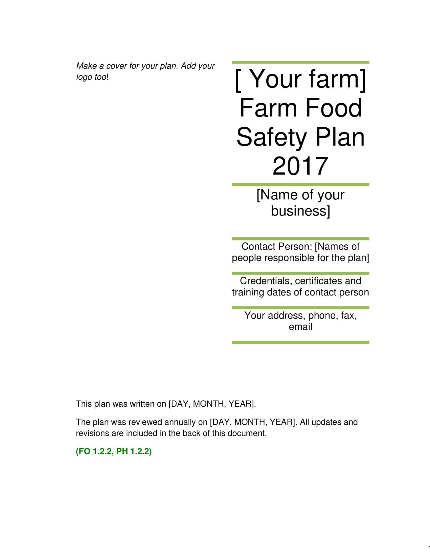 Safety plan best practices template Safety plan best practices template