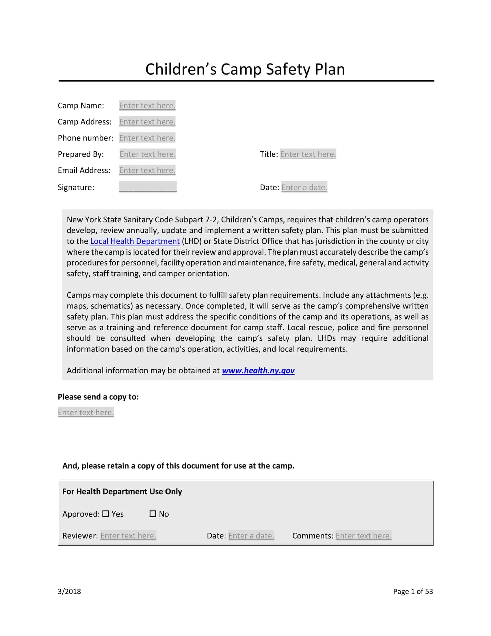 Safety plan checklist Safety plan checklist
