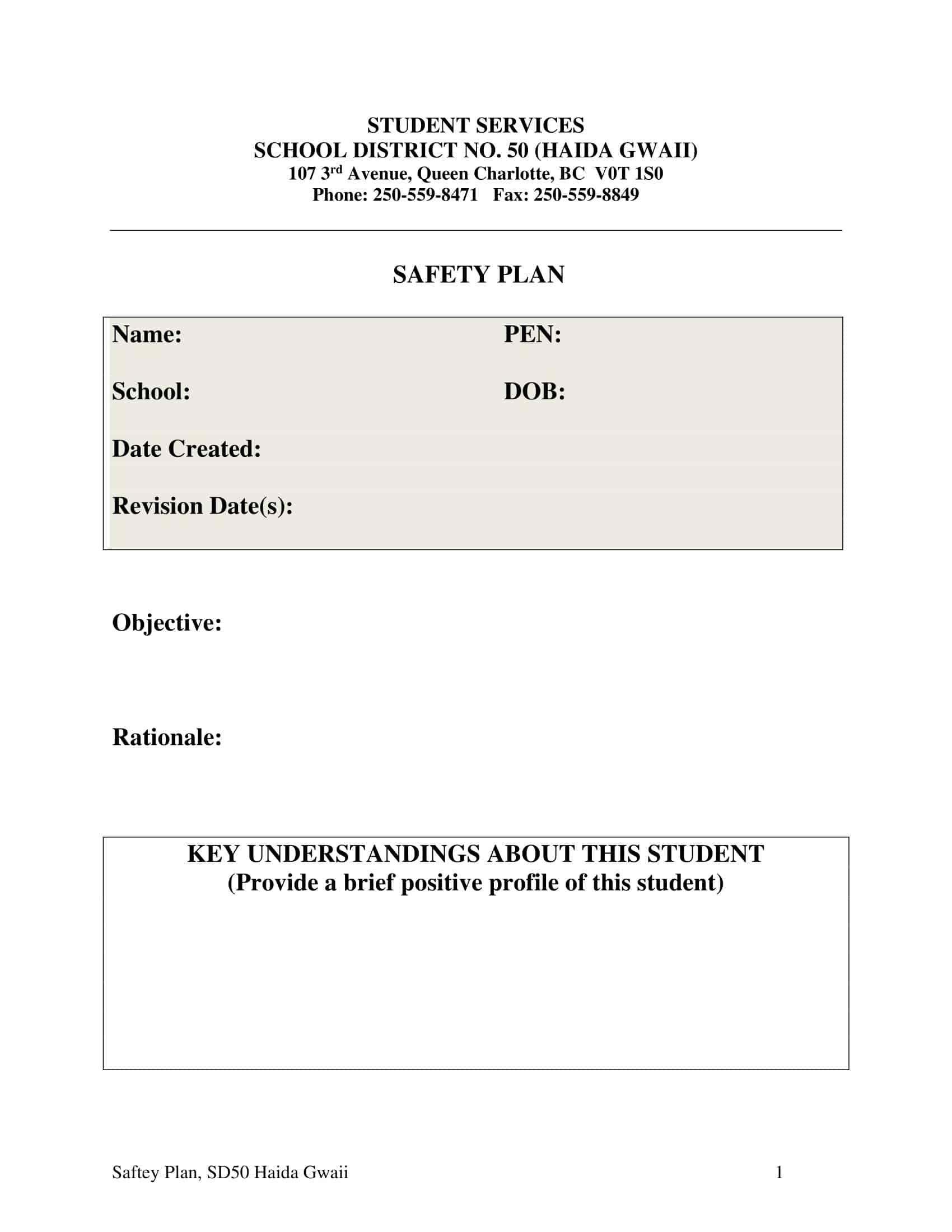 Safety plan flowchart template Safety plan flowchart template