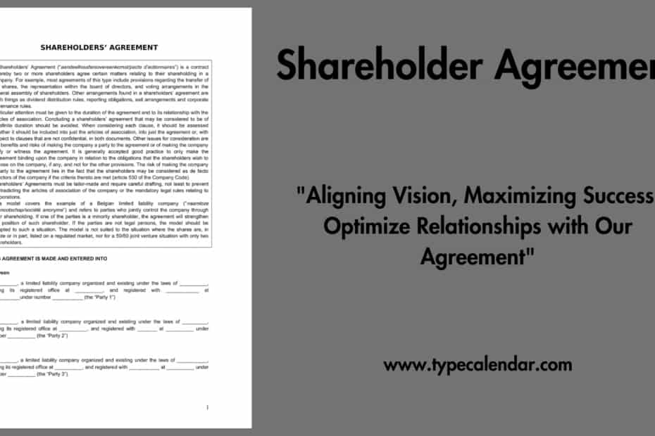 Shareholder Agreement