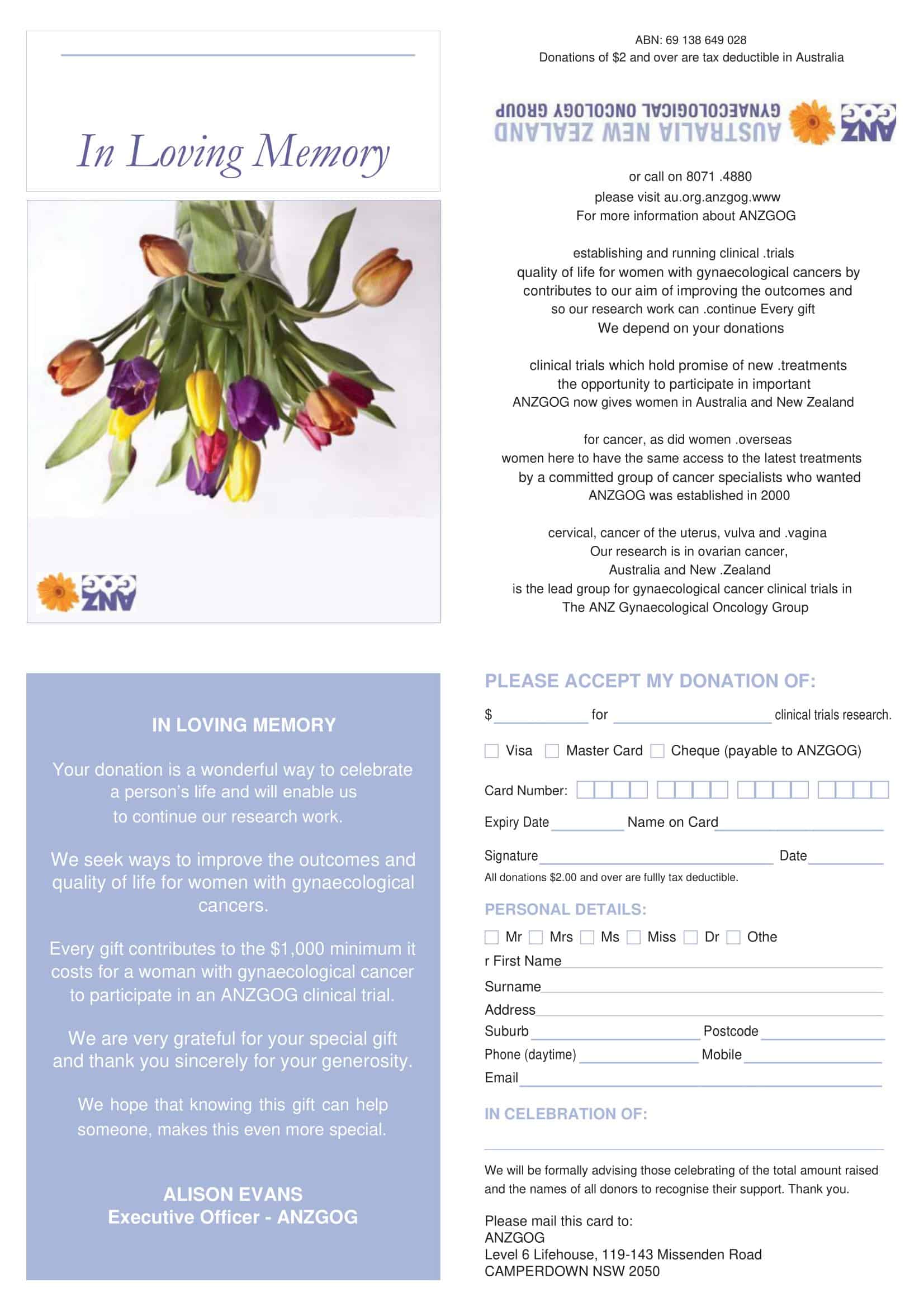 Simple Blank Memorial Card Template Simple Blank Memorial Card Template