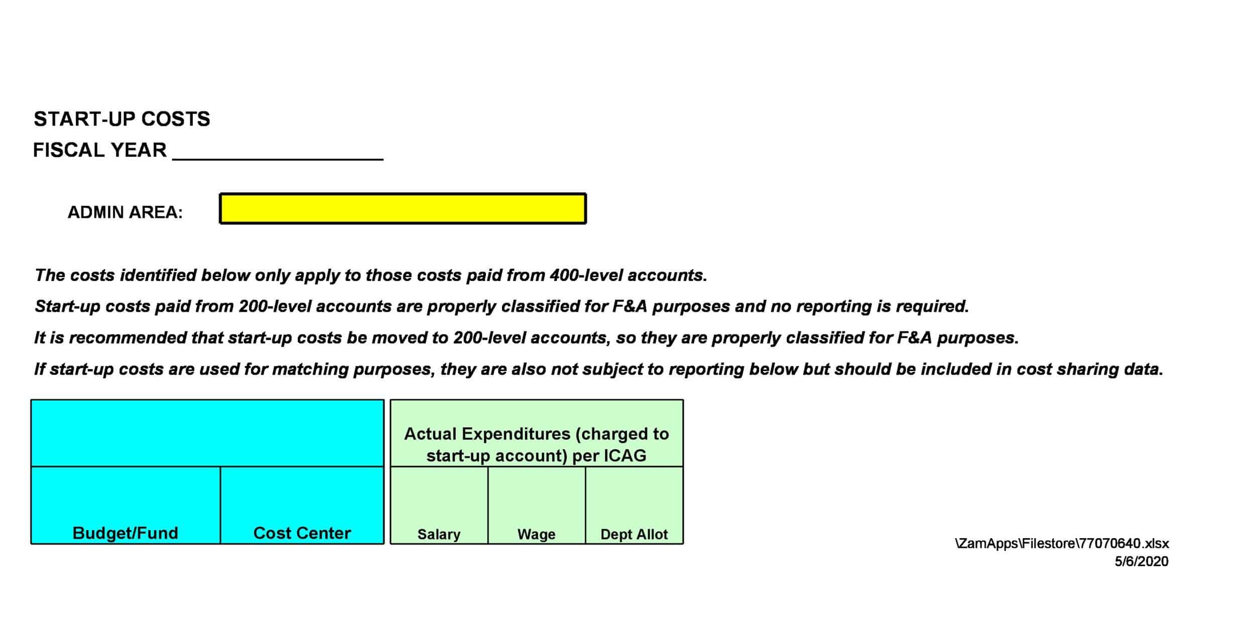 Spreadsheet Startup Budget Free Spreadsheet Startup Budget Free