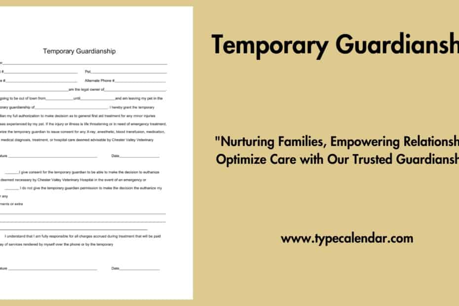 Temporary Guardianship