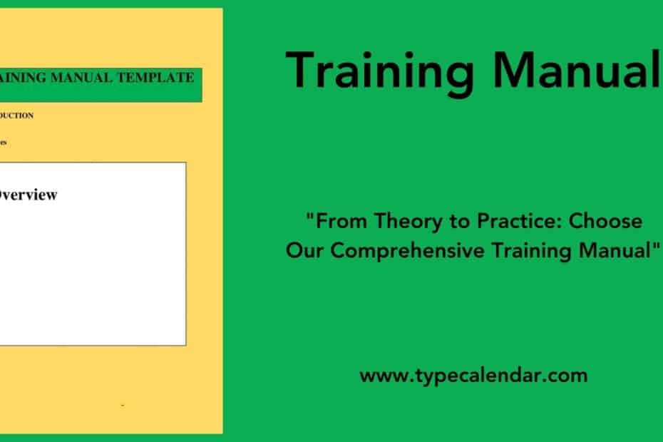 Training Manual