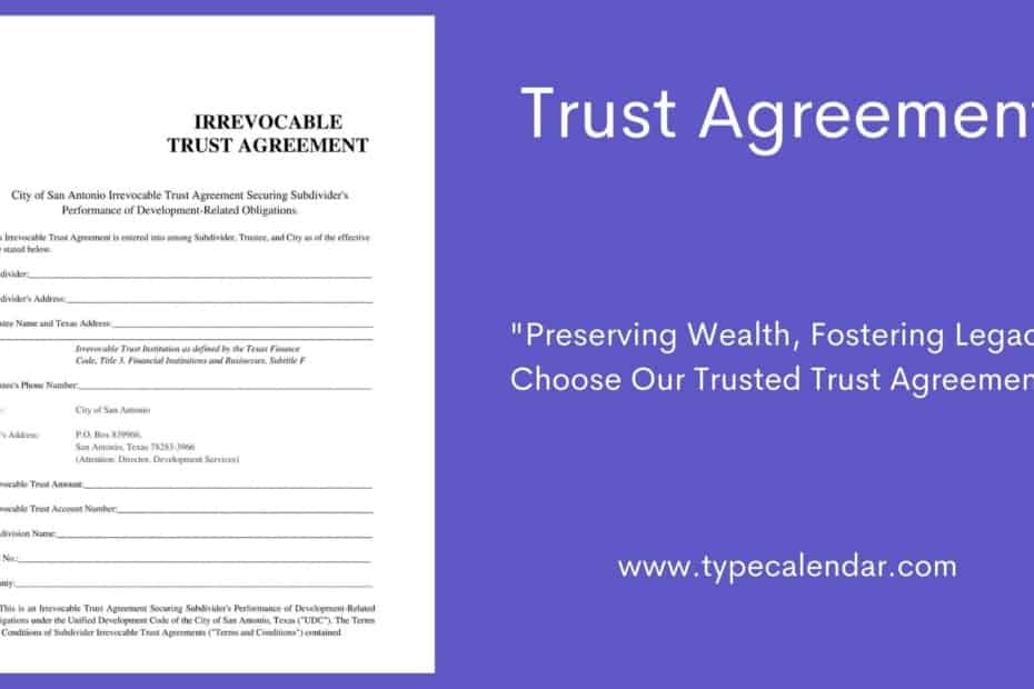 Trust Agreement