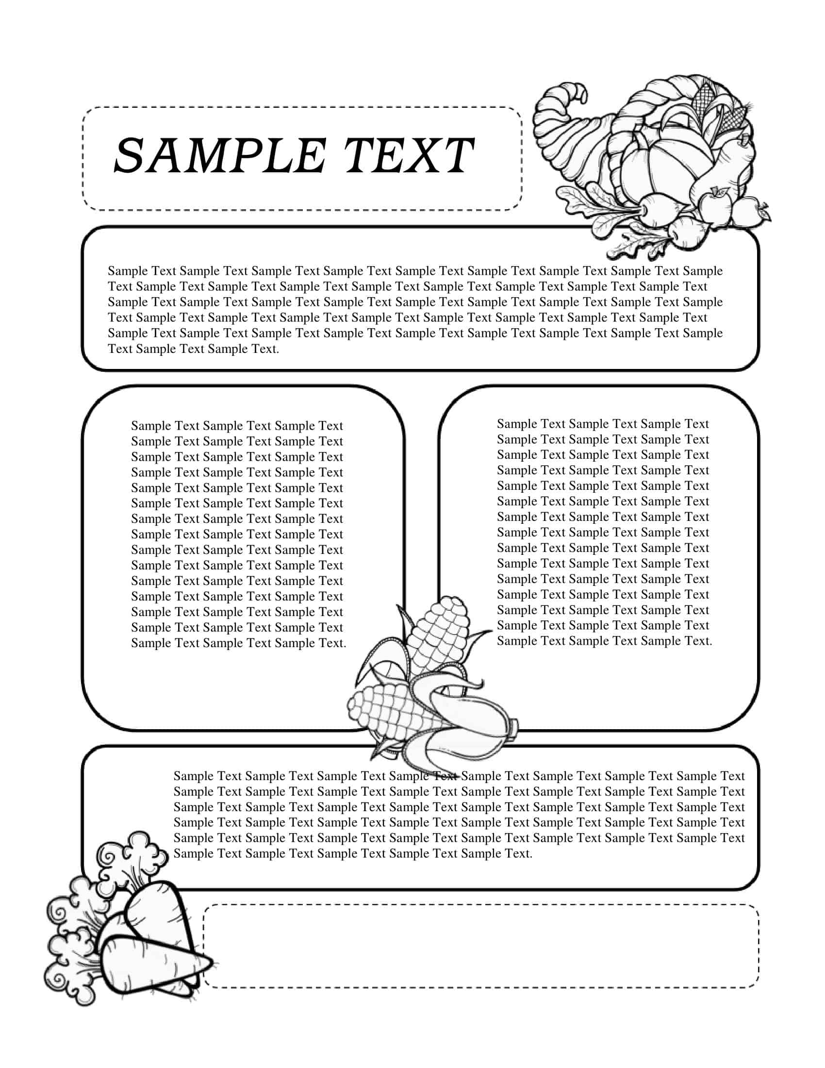 Unique Preschool Newsletter Sample Unique Preschool Newsletter Sample