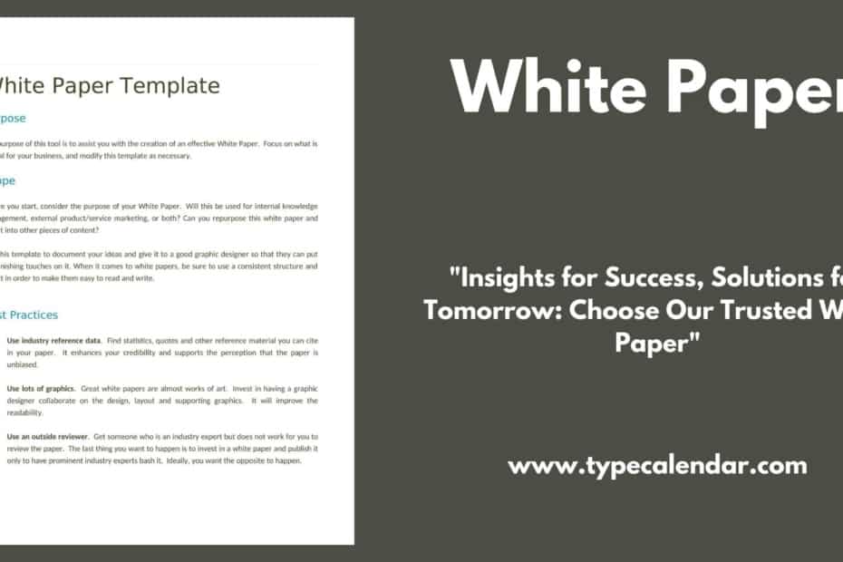 White Paper