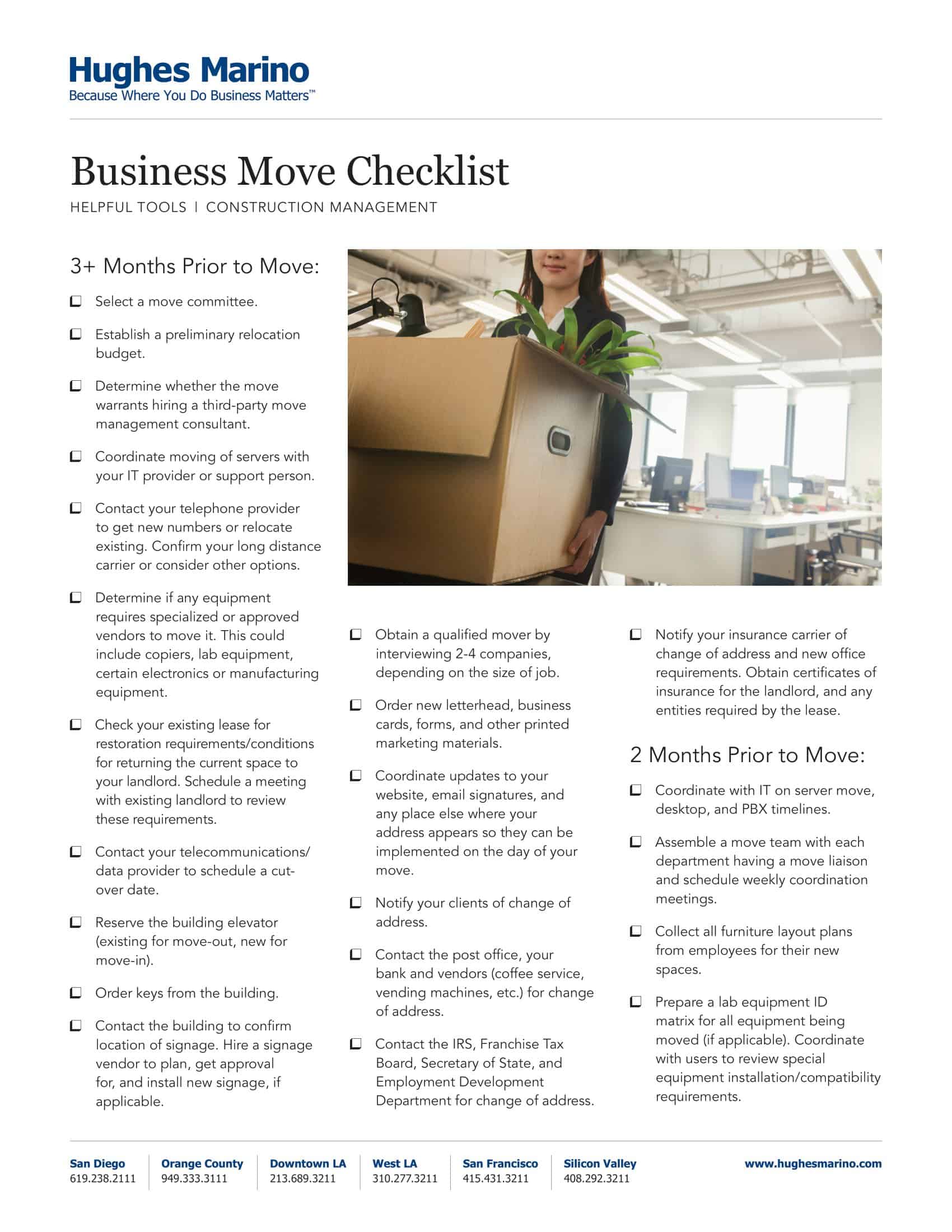 Word Document Moving Checklist Word Document Moving Checklist