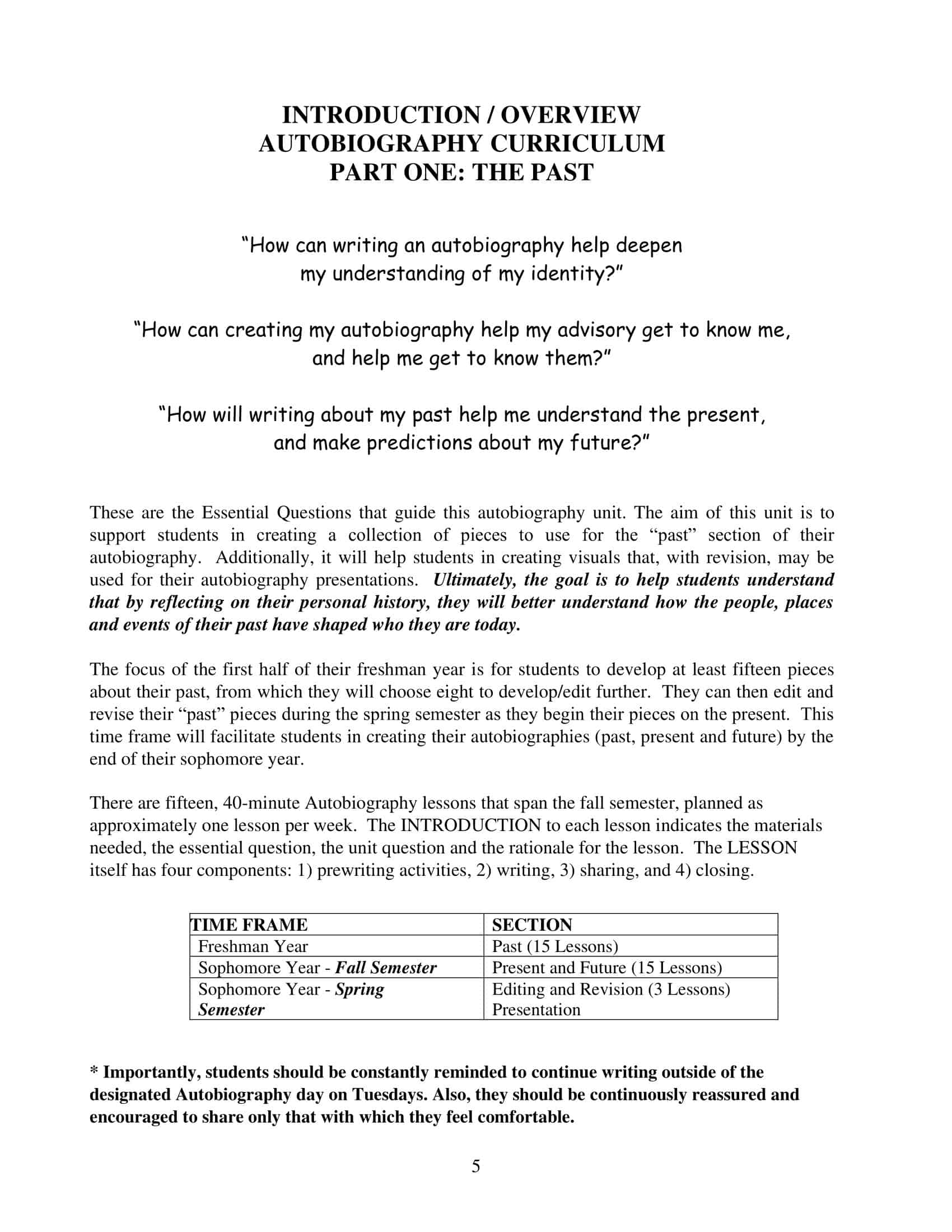 Word examples of autobiography Word examples of autobiography