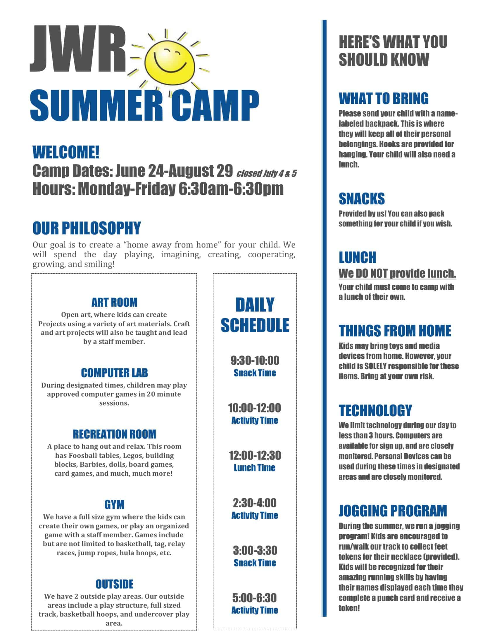 academy summer camp flyers ideas academy summer camp flyers ideas