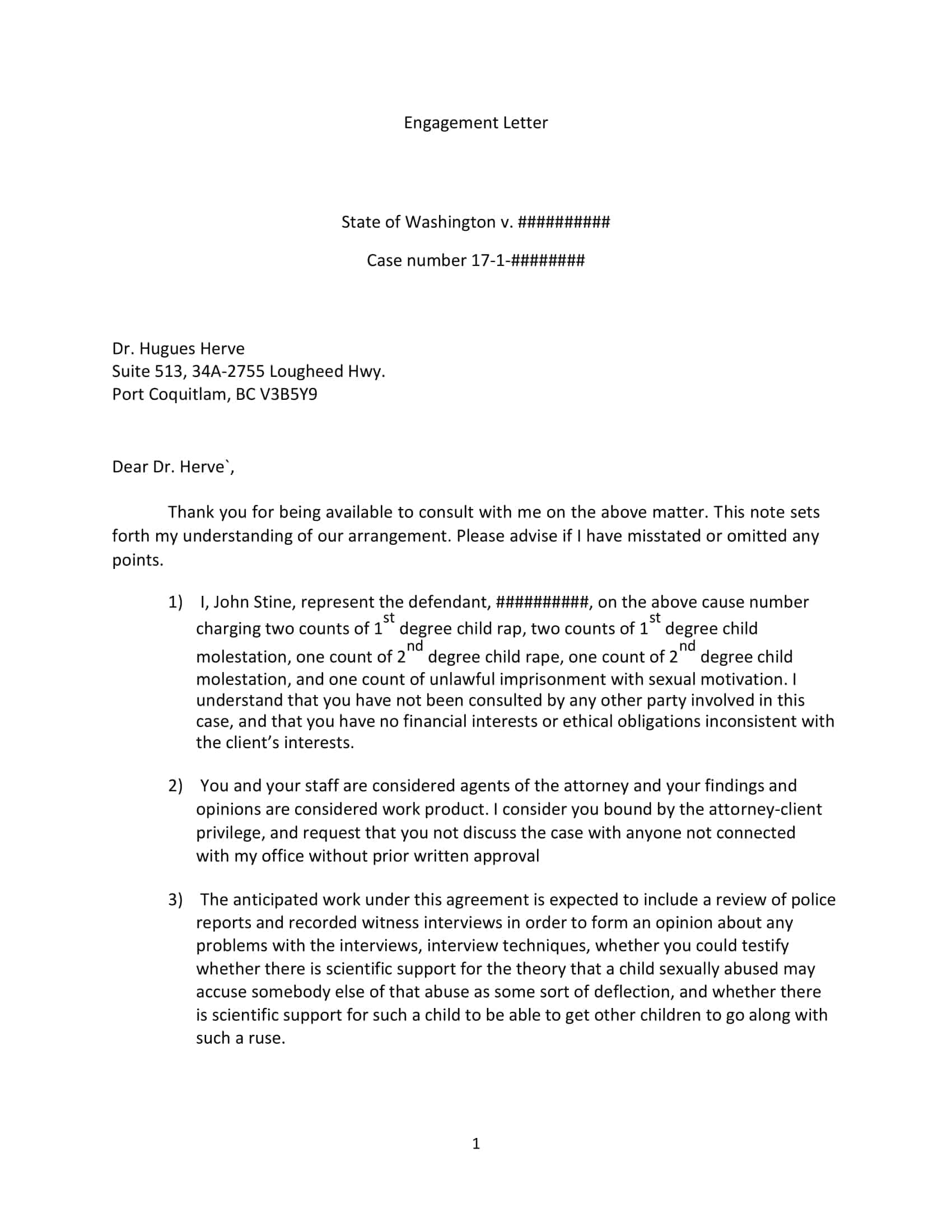 appraisal engagement letter appraisal engagement letter