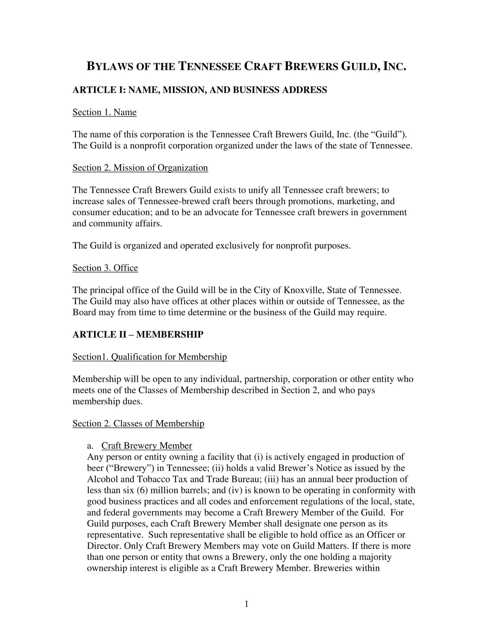 arizona corporate bylaws arizona corporate bylaws