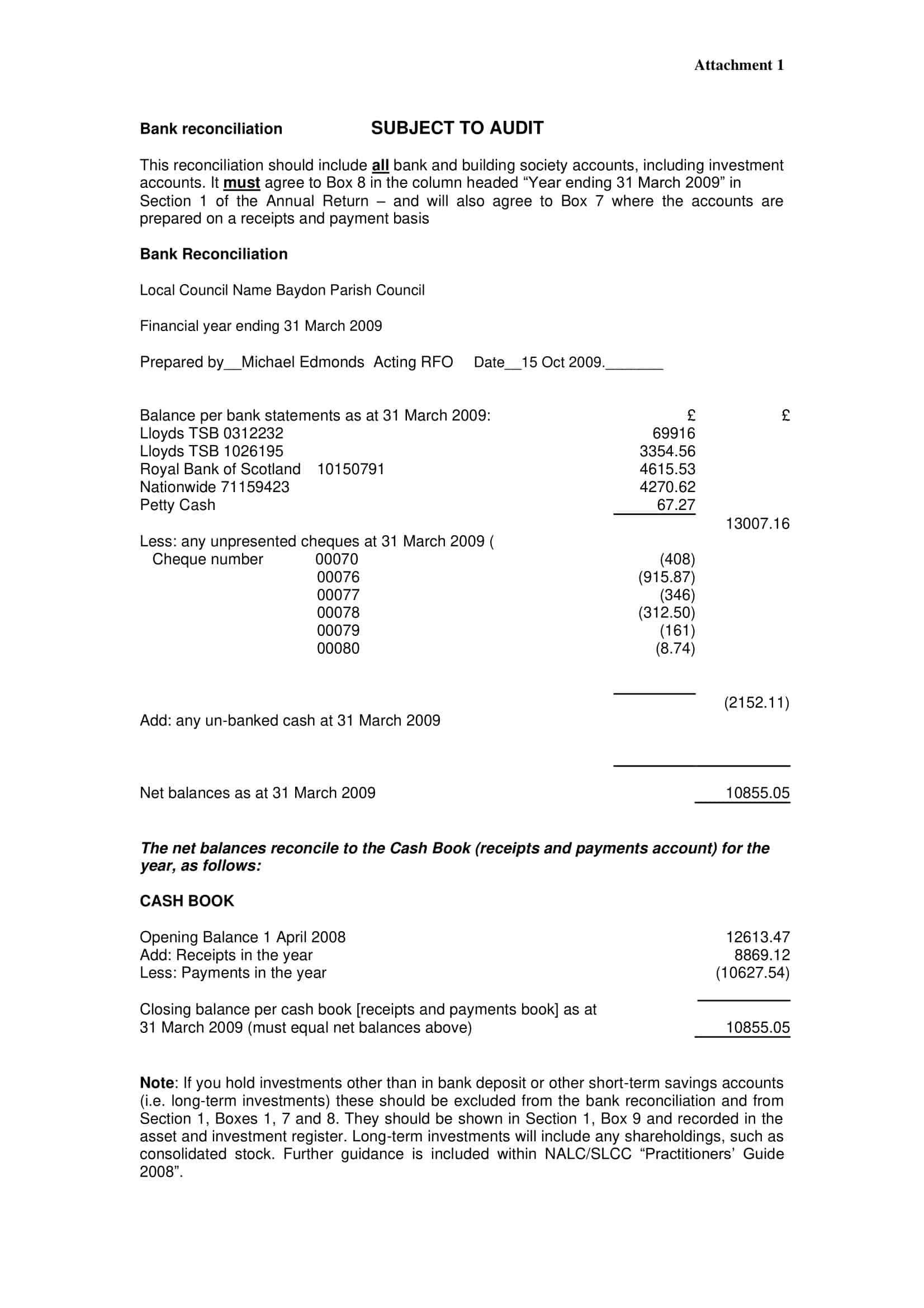 bank reconciliation template pdf bank reconciliation template pdf