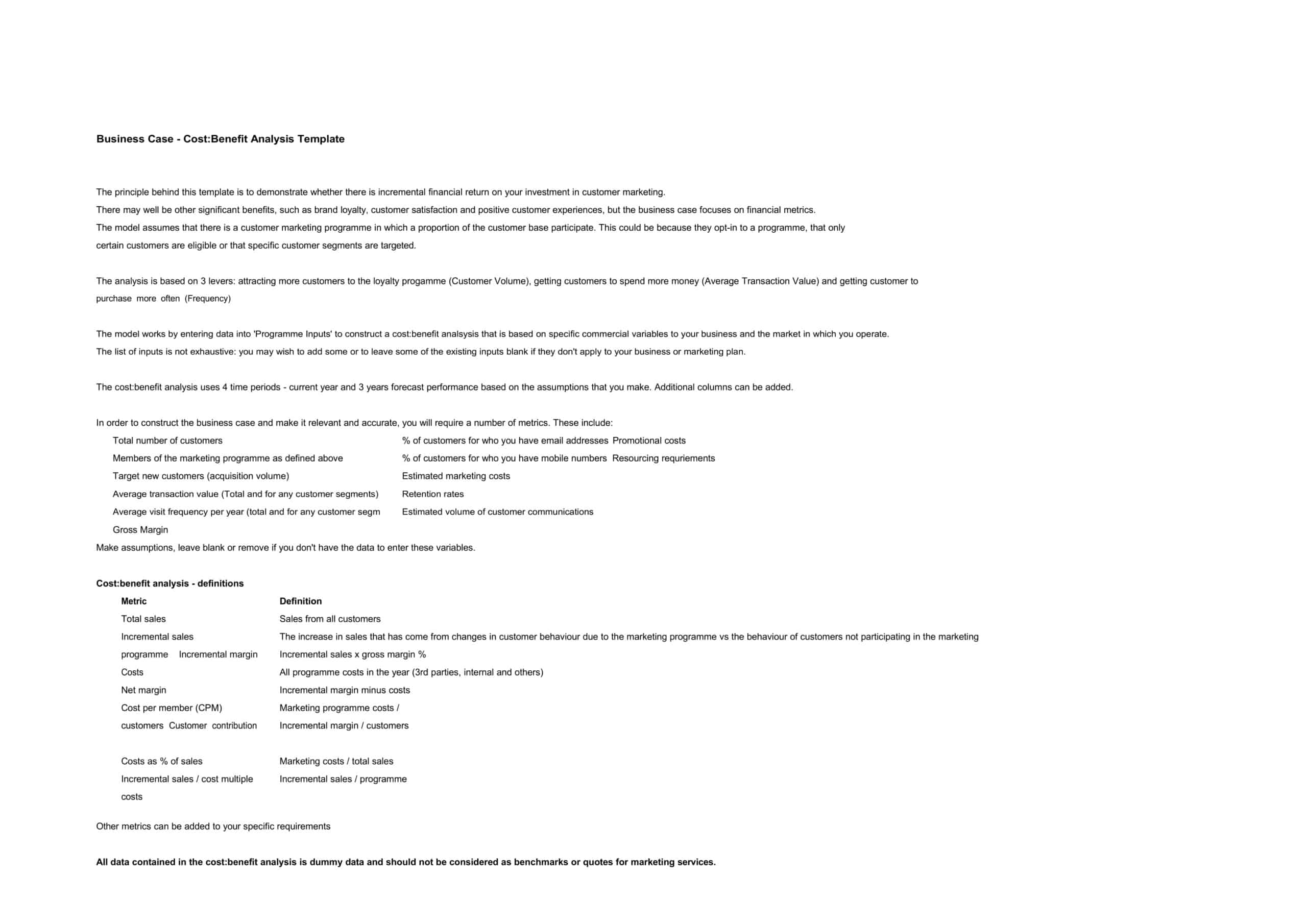 benefit cost analysis definition benefit cost analysis definition