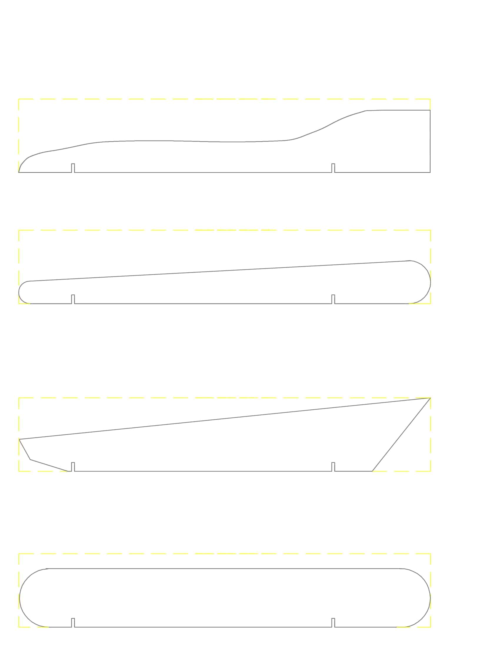 free printable pinewood derby templates [pdf] fastest speed card