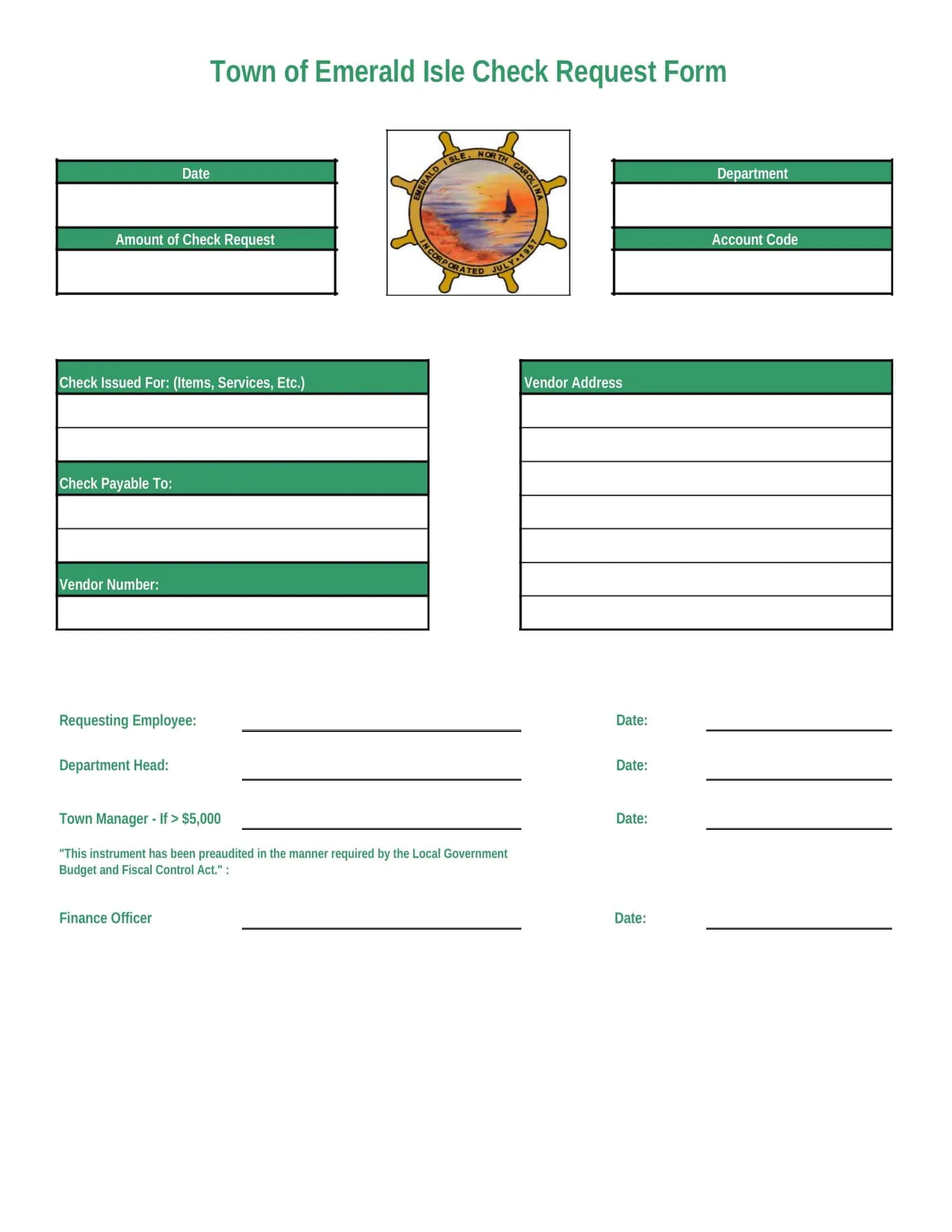 blank check request form template blank check request form template