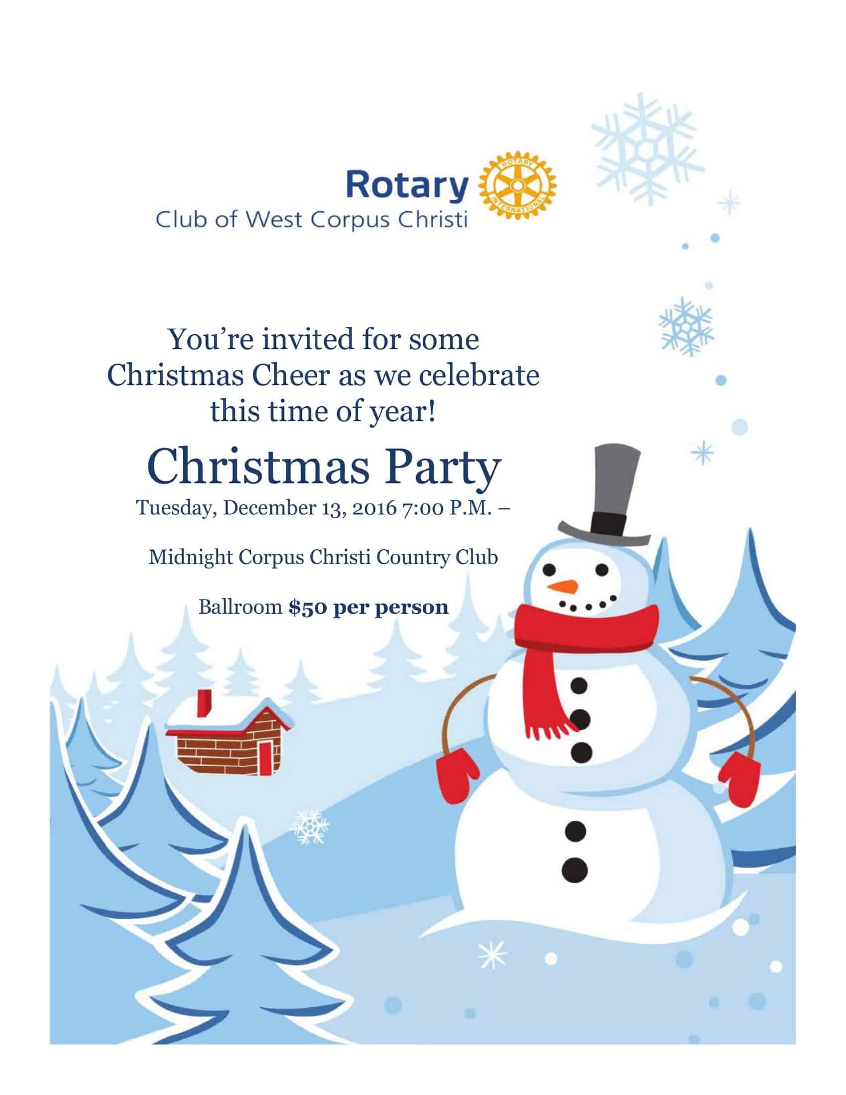 Free Printable Christmas Flyer Templates [PDF, Word, PSD]