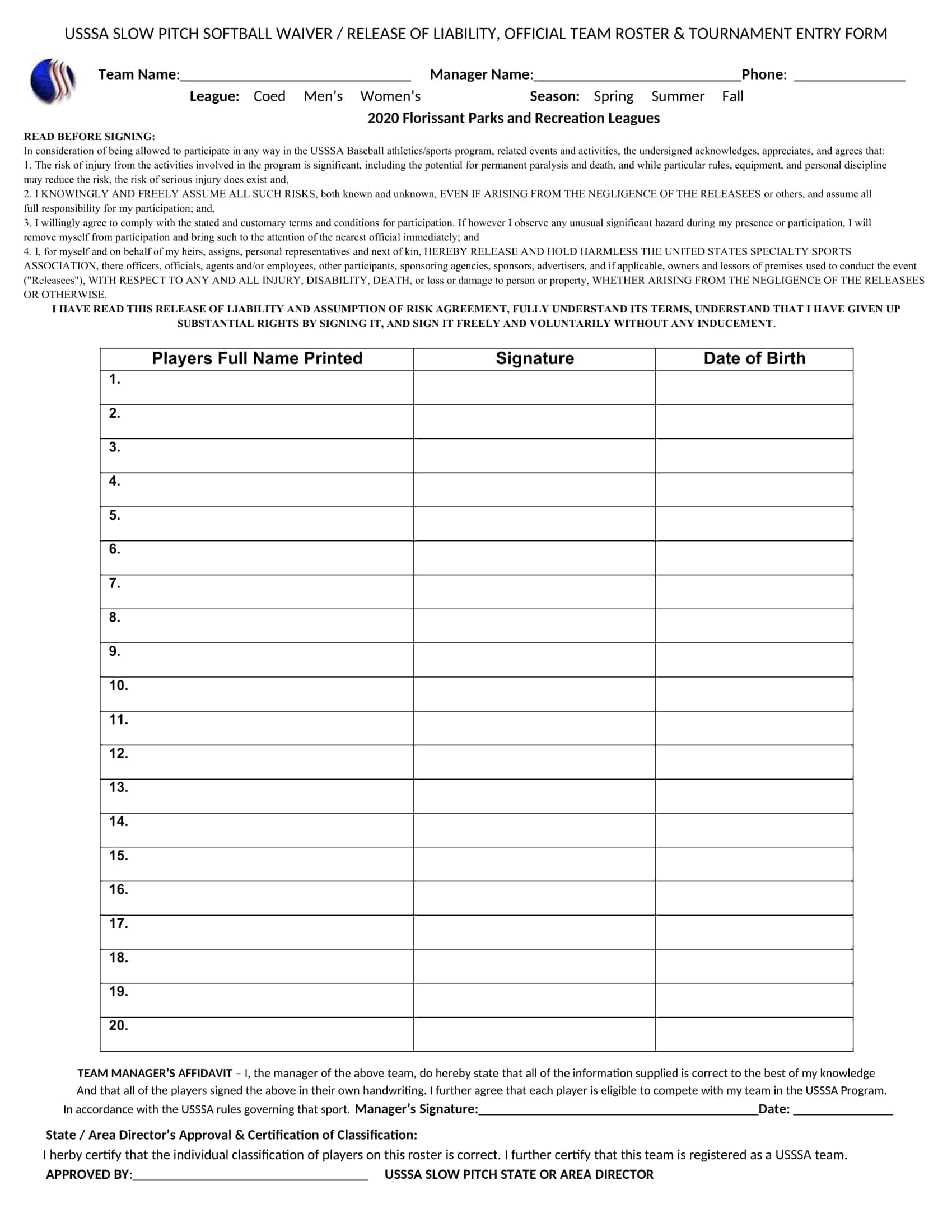 blank release of liability waiver template blank release of liability waiver template