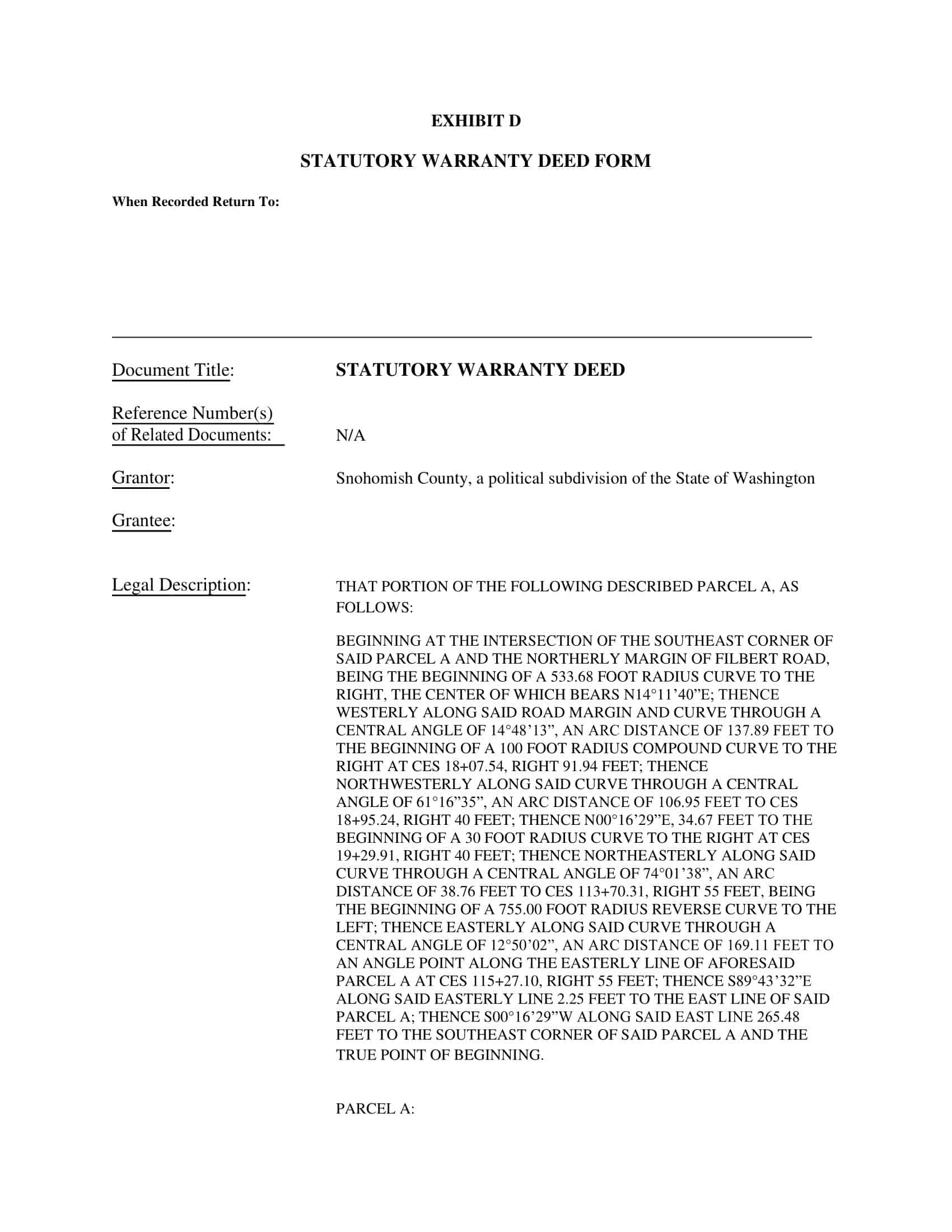 blank warranty deeds template blank warranty deeds template