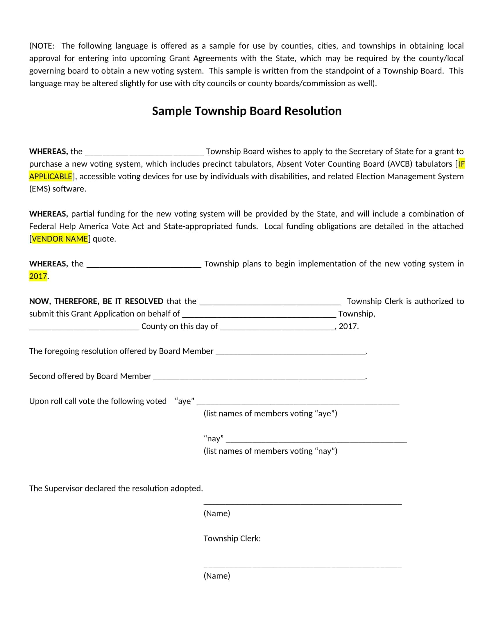 Free Printable Board Resolution Templates PDF Excel Examples Free Printable Board Resolution Templates PDF Excel Examples