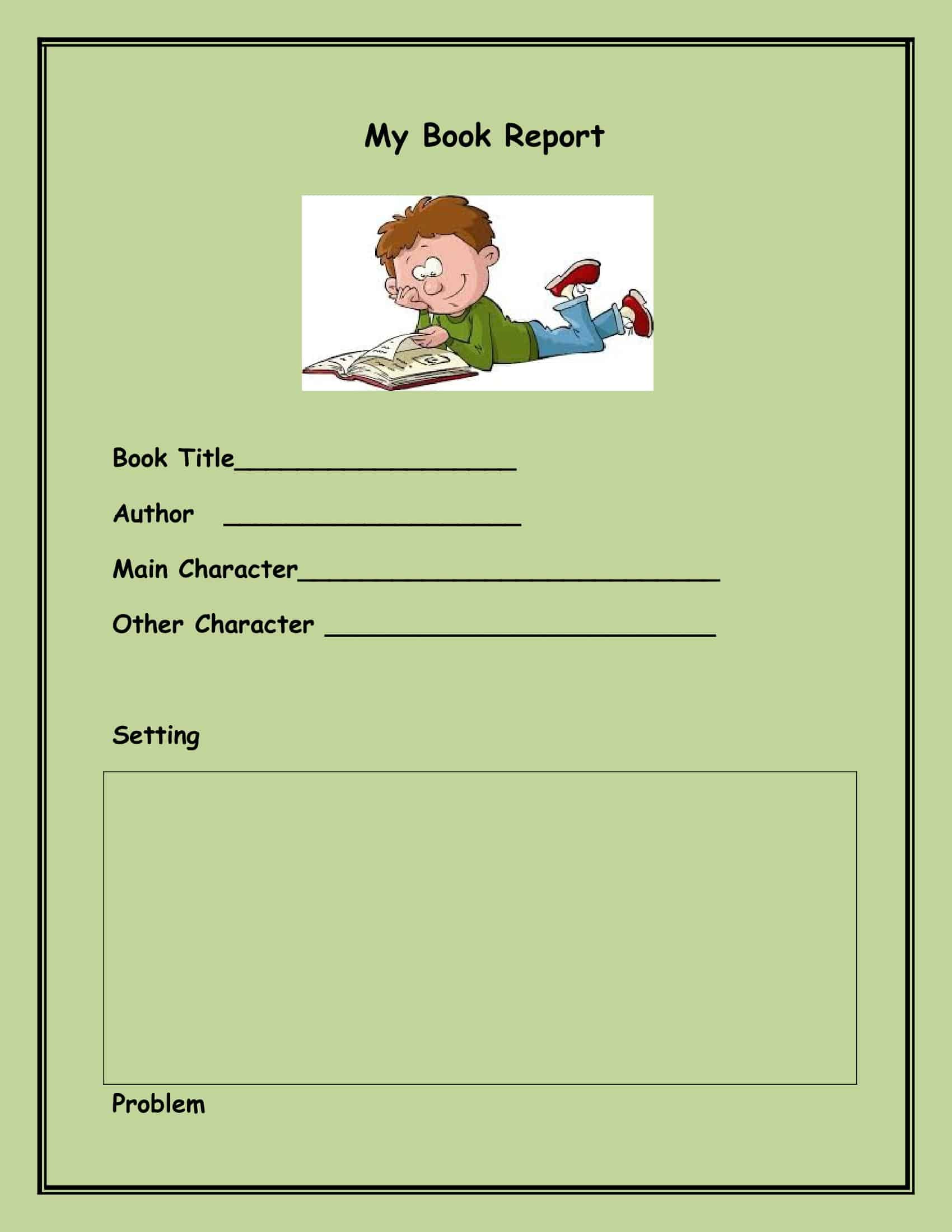 book report template 3rd grade book report template 3rd grade