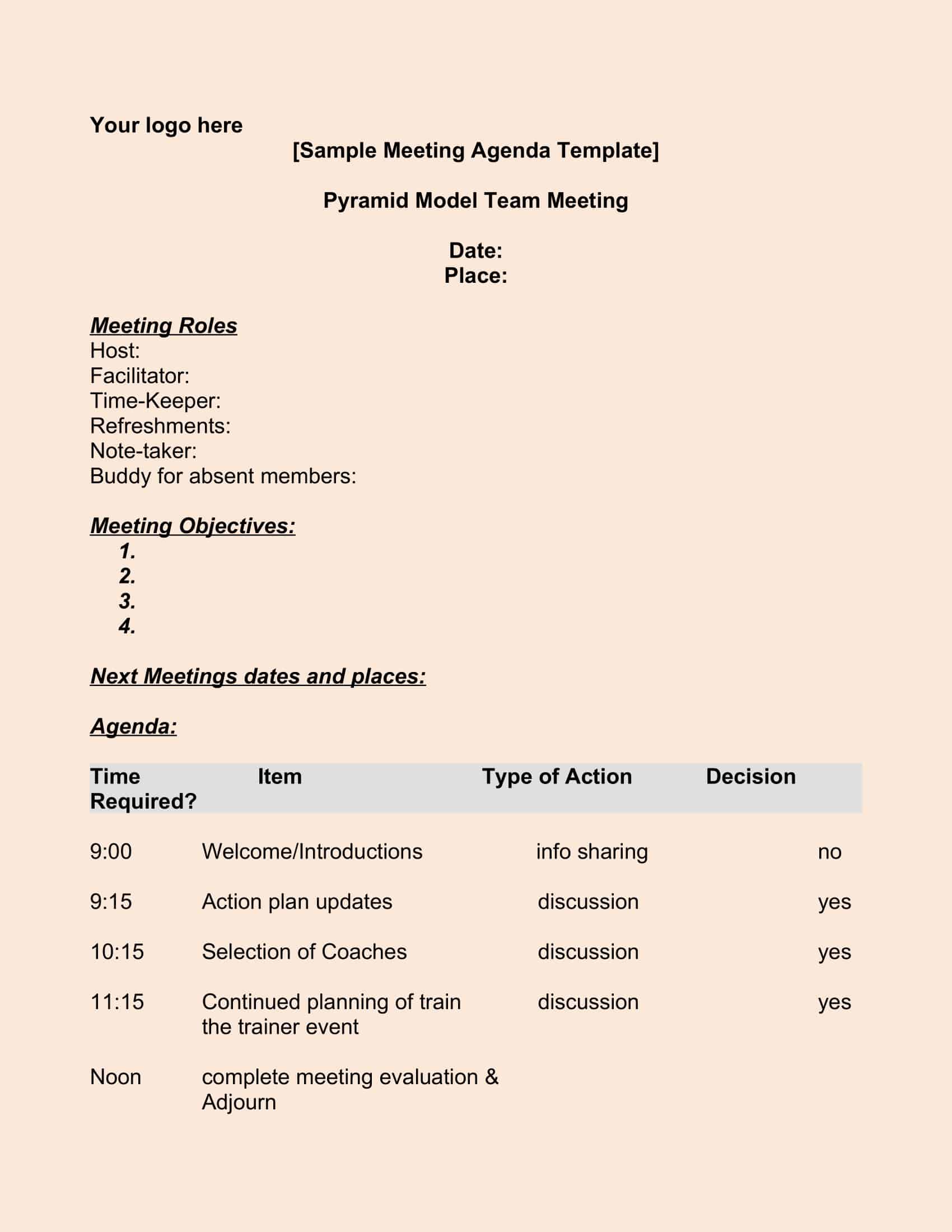 business meeting agenda business meeting agenda