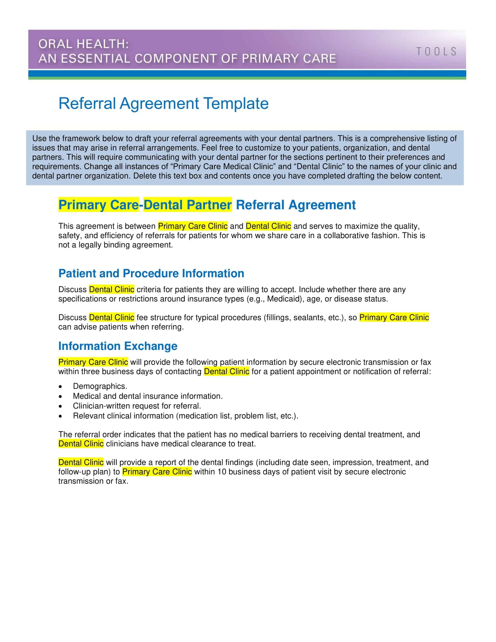 business referral fee agreement business referral fee agreement