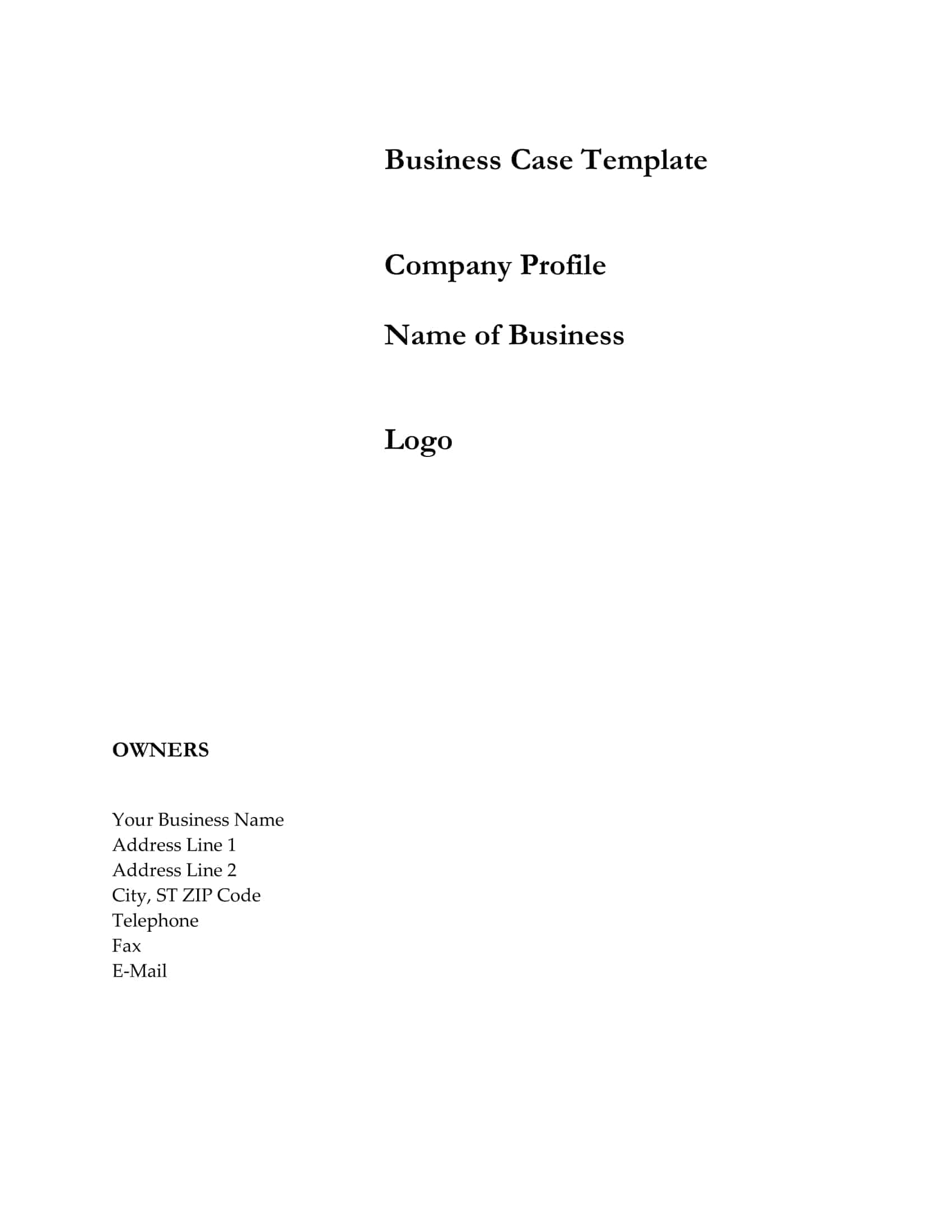 business use case business use case
