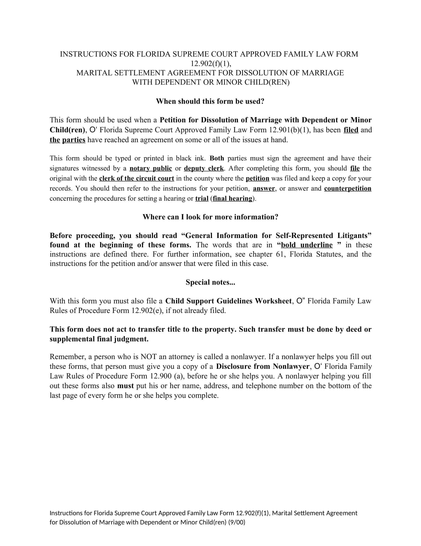 california marital settlement agreement template california marital settlement agreement template