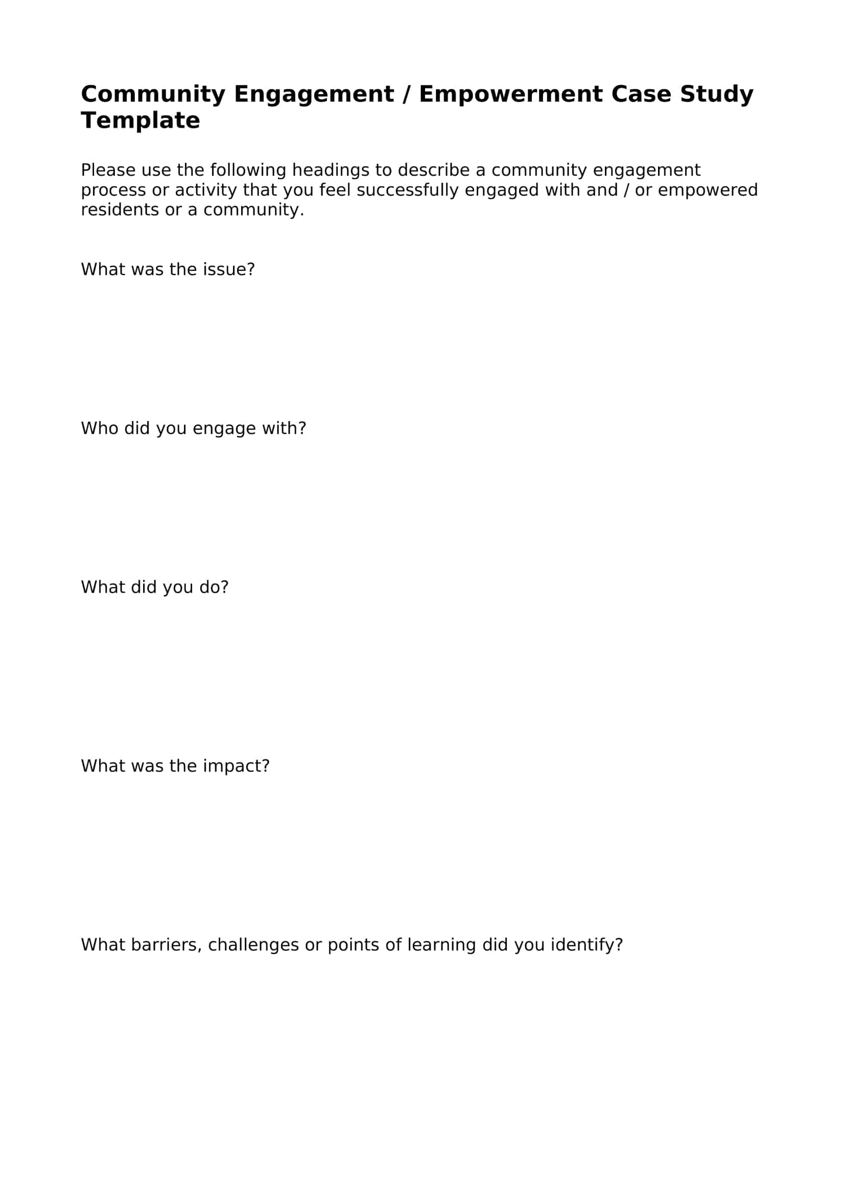 case study case study