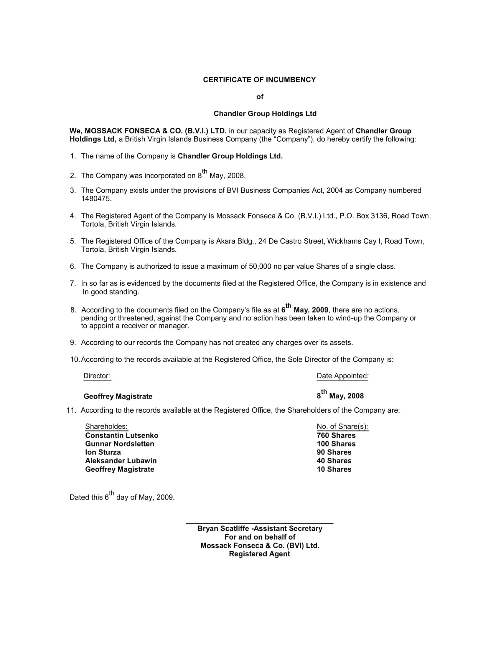 certificate of incumbency illinois certificate of incumbency illinois