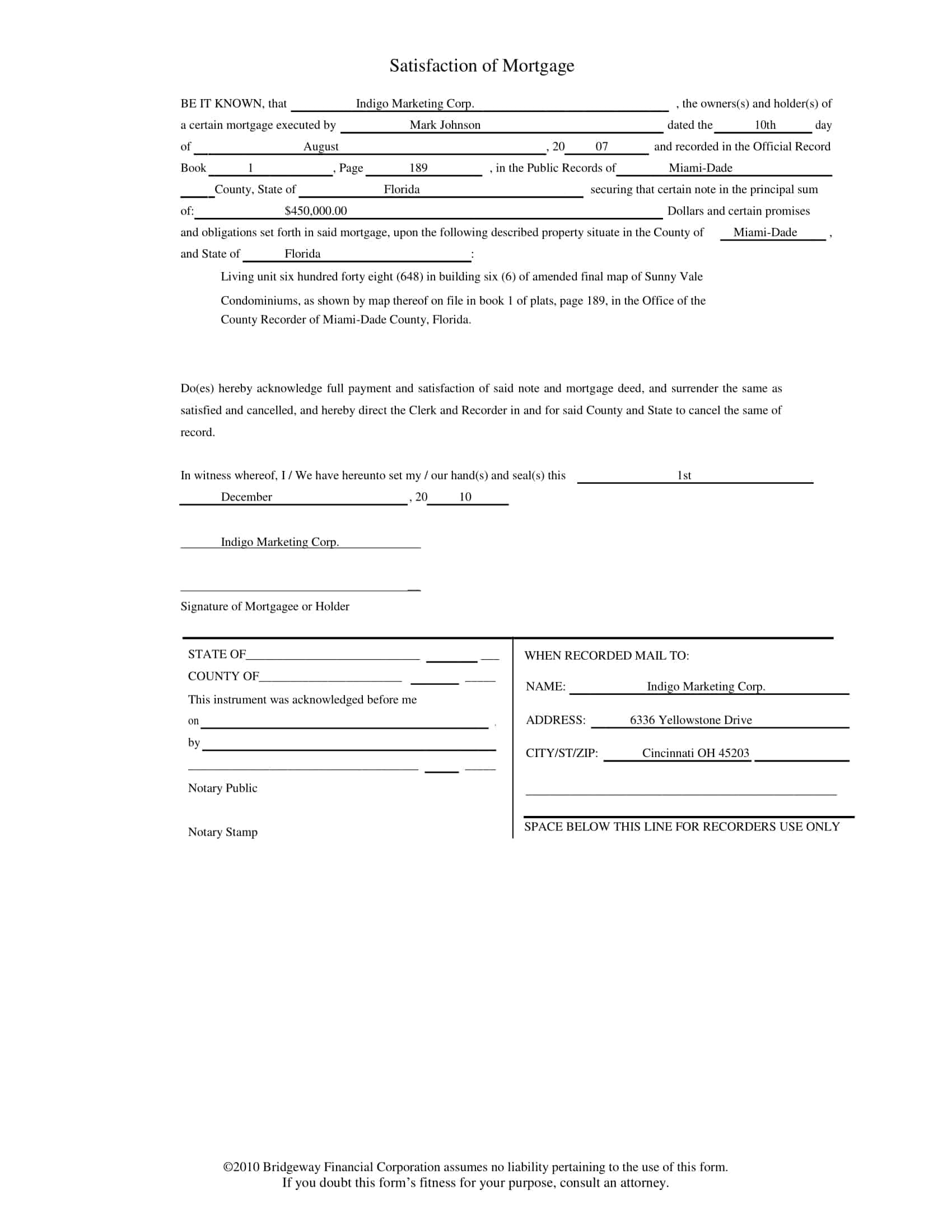 certificate of satisfaction mortgage certificate of satisfaction mortgage