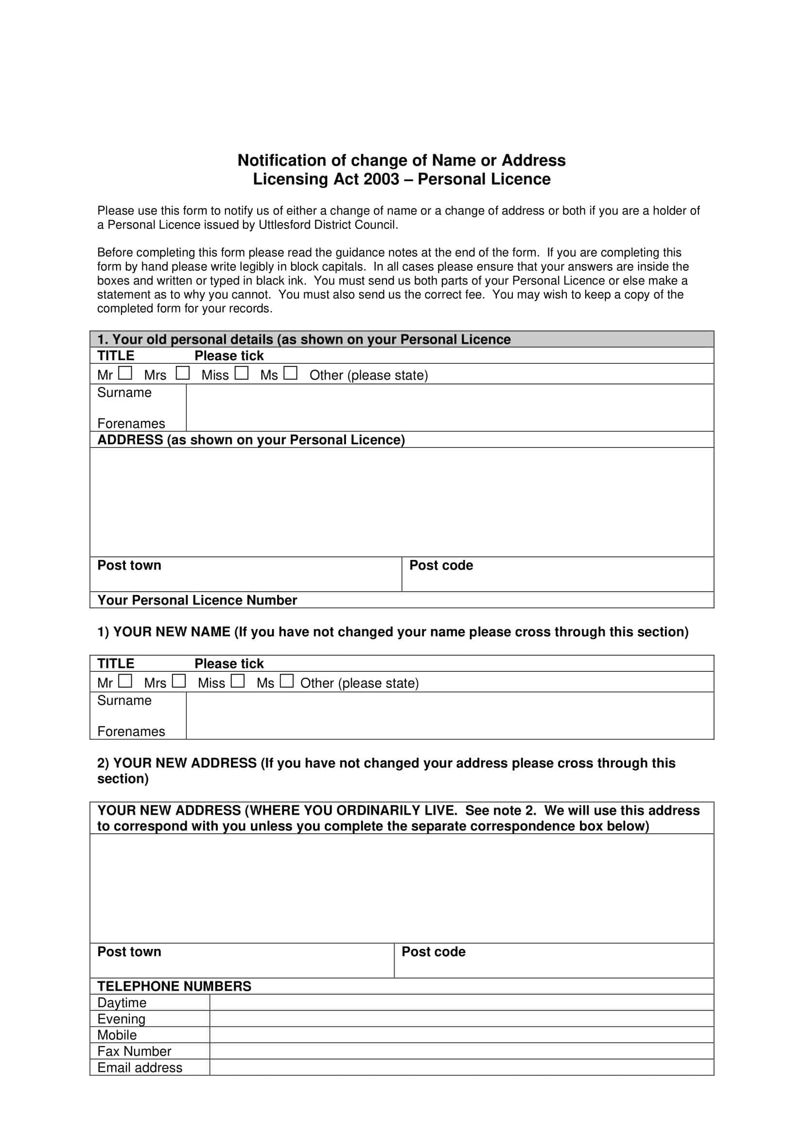 change of email address letter change of email address letter