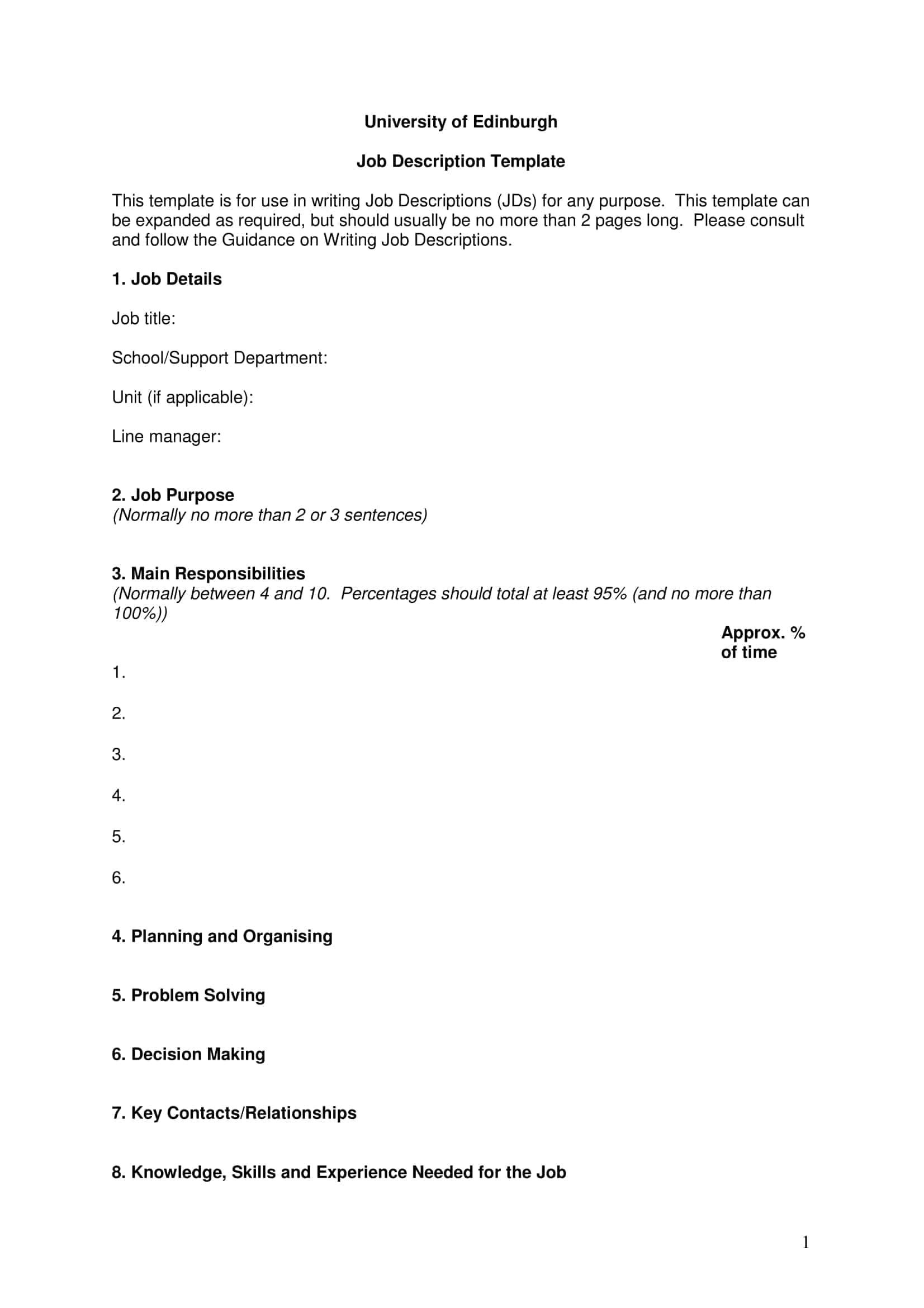 chief of staff job description chief of staff job description