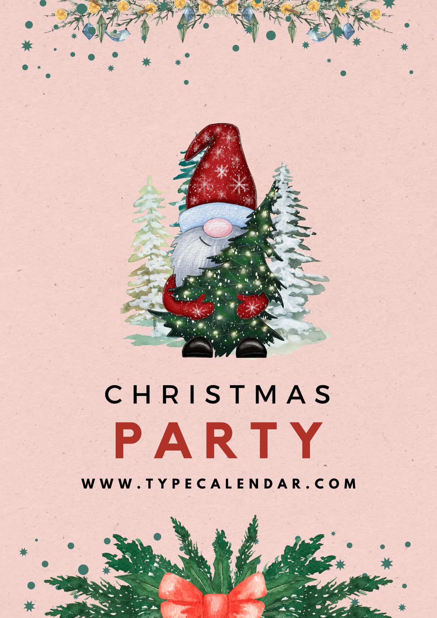 free printable christmas flyer templates [pdf, word, psd]