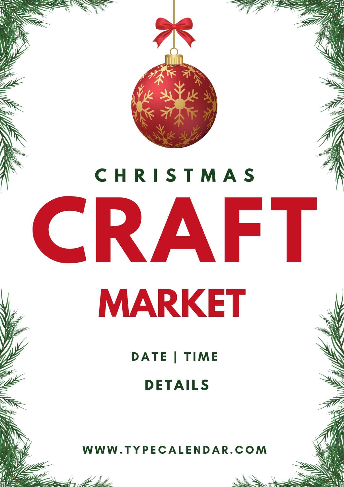 Free Printable Christmas Flyer Templates PDF Word PSD Free Printable Christmas Flyer Templates PDF Word PSD