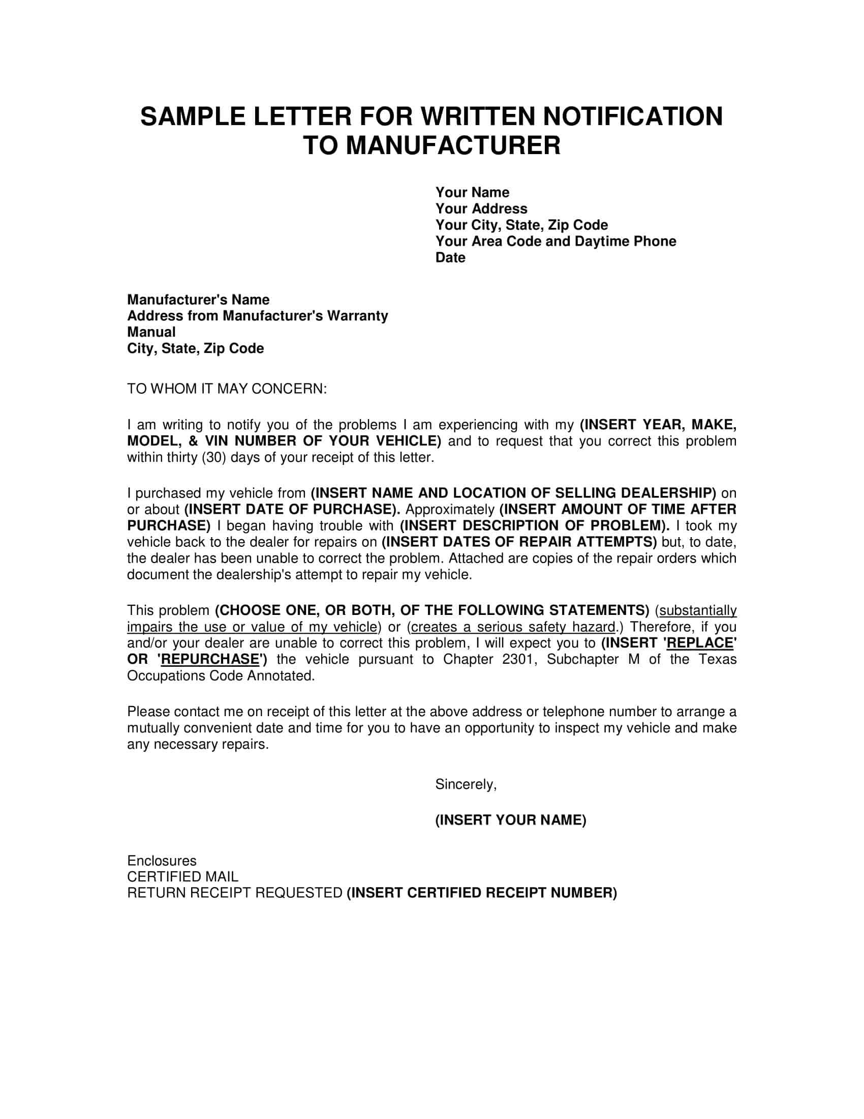 complaint letter template pdf complaint letter template pdf
