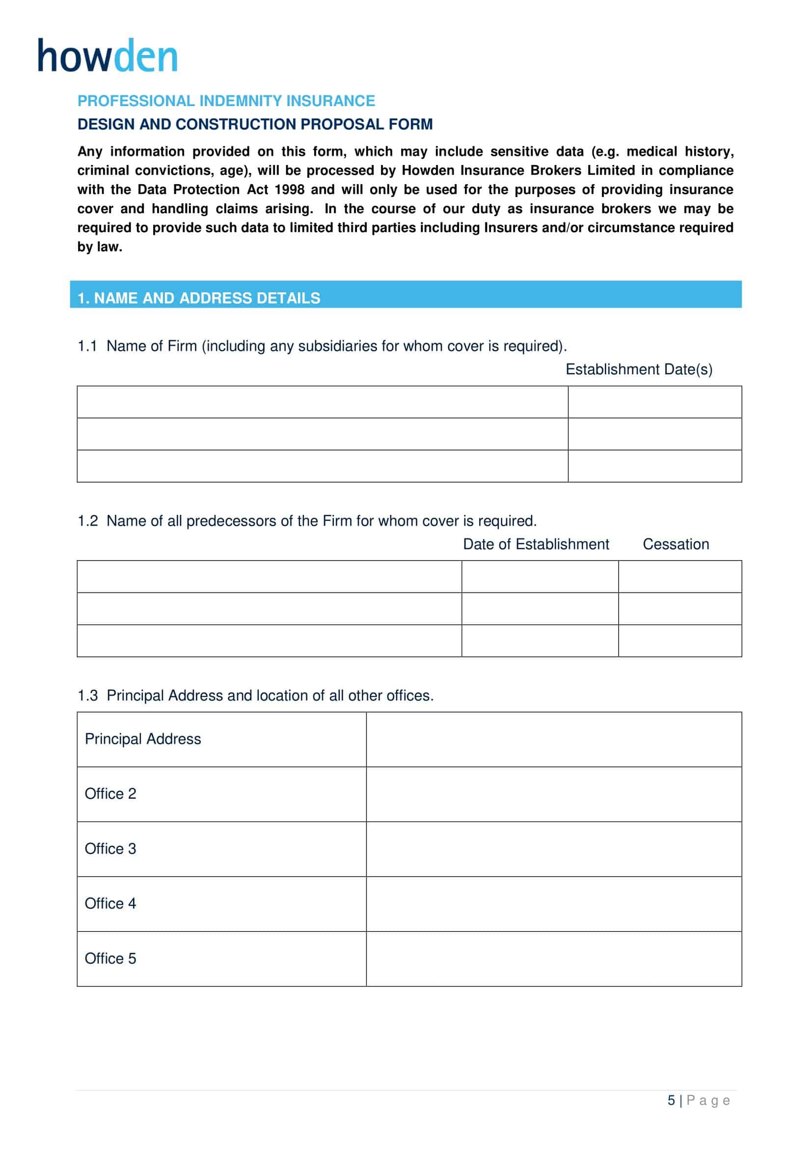 construction bid proposal template word construction bid proposal template word