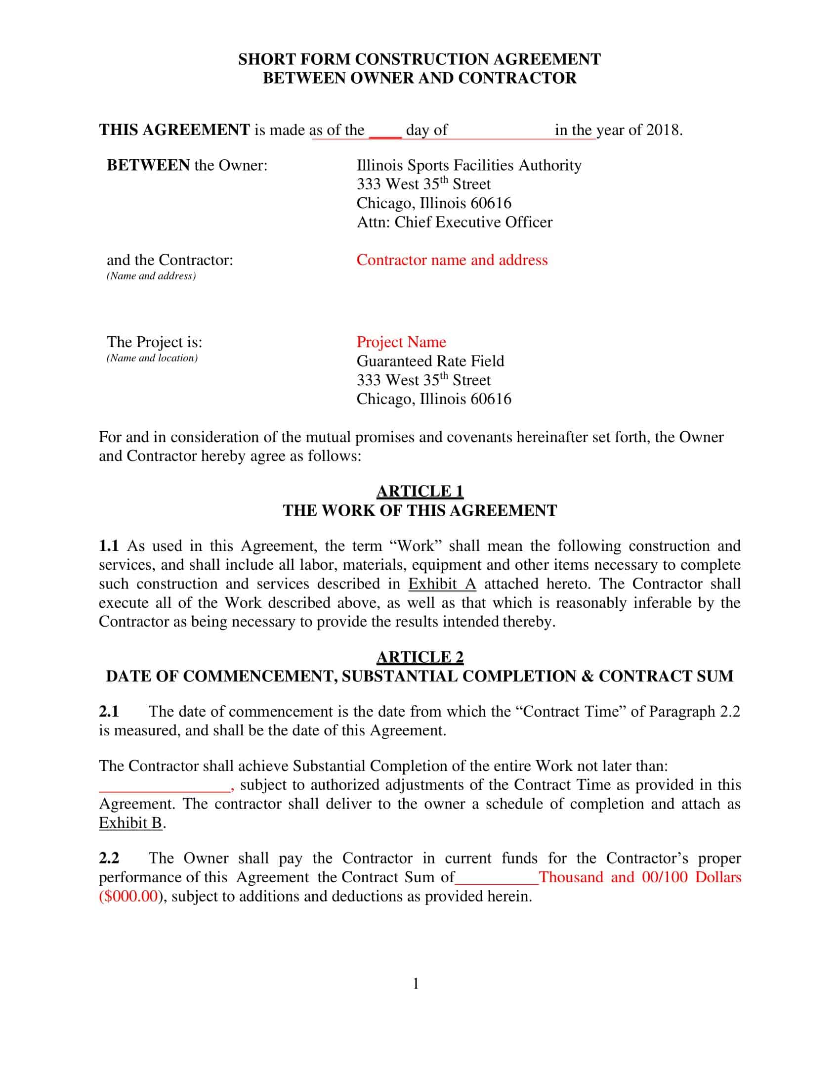 construction management contract construction management contract