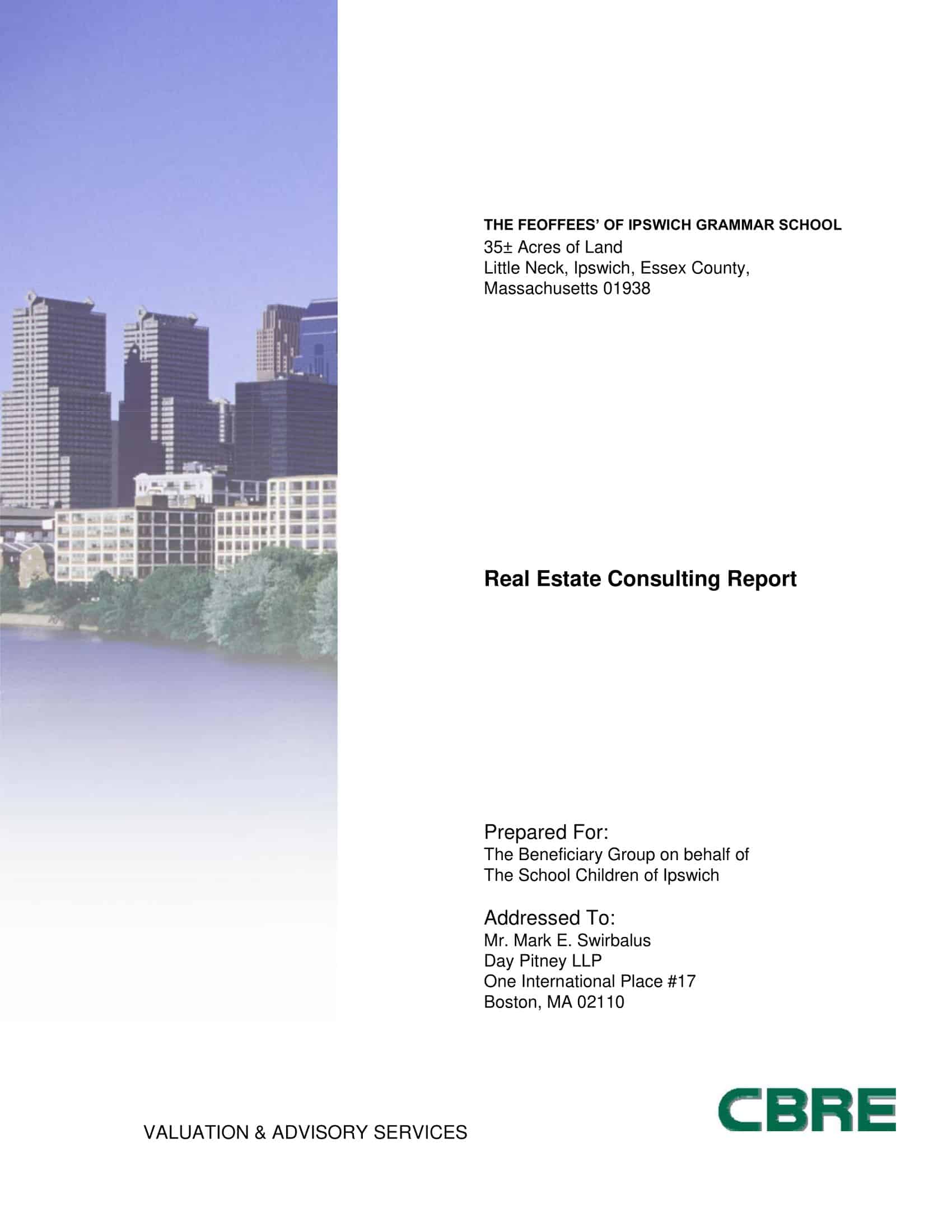 consultant recommendation report consultant recommendation report