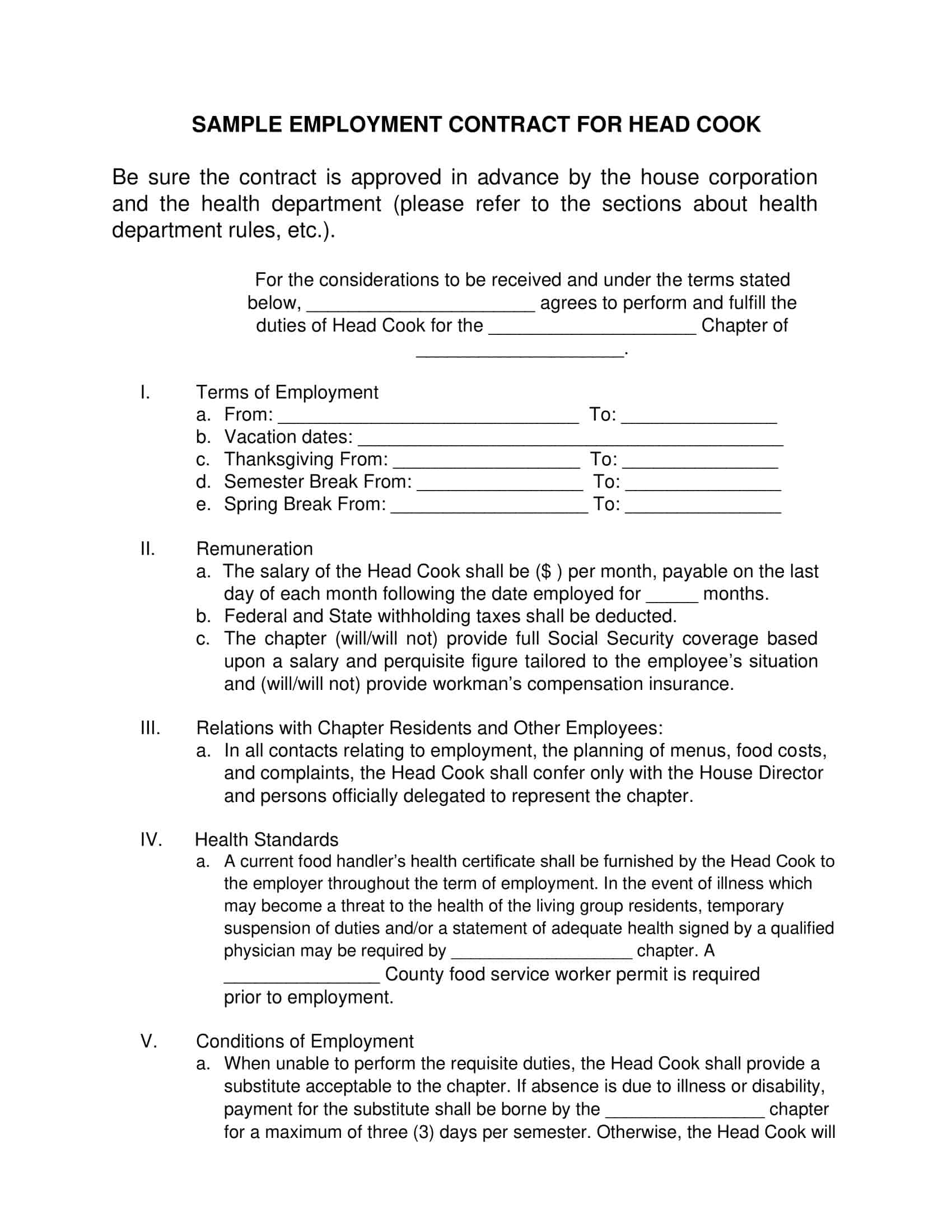 contract with employer contract with employer