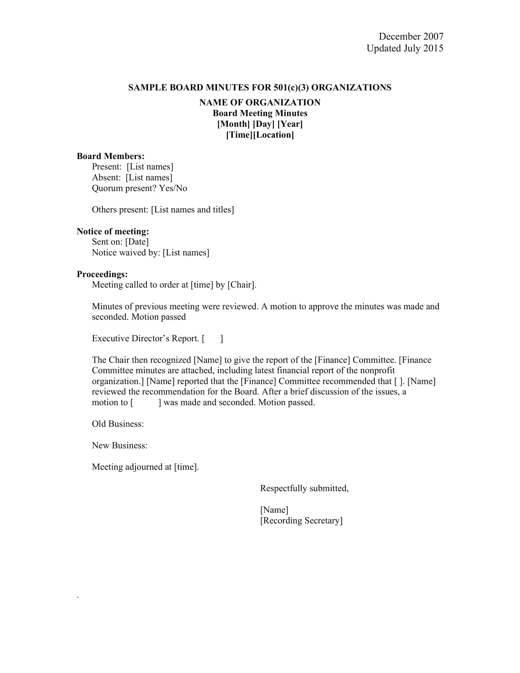 corporate minutes sample corporate minutes sample