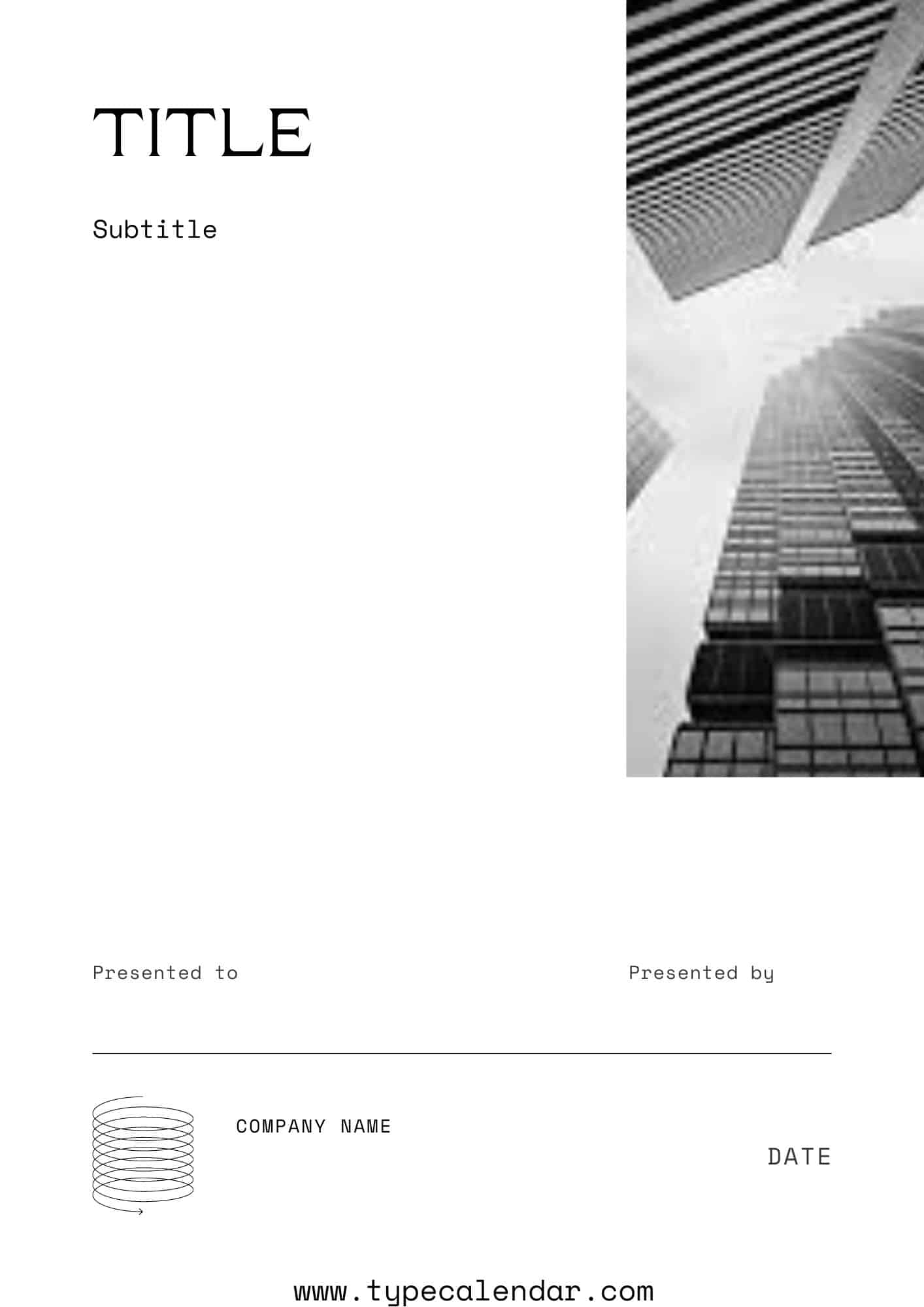 Cover Page Example Free Downloads - Cover Page Templates