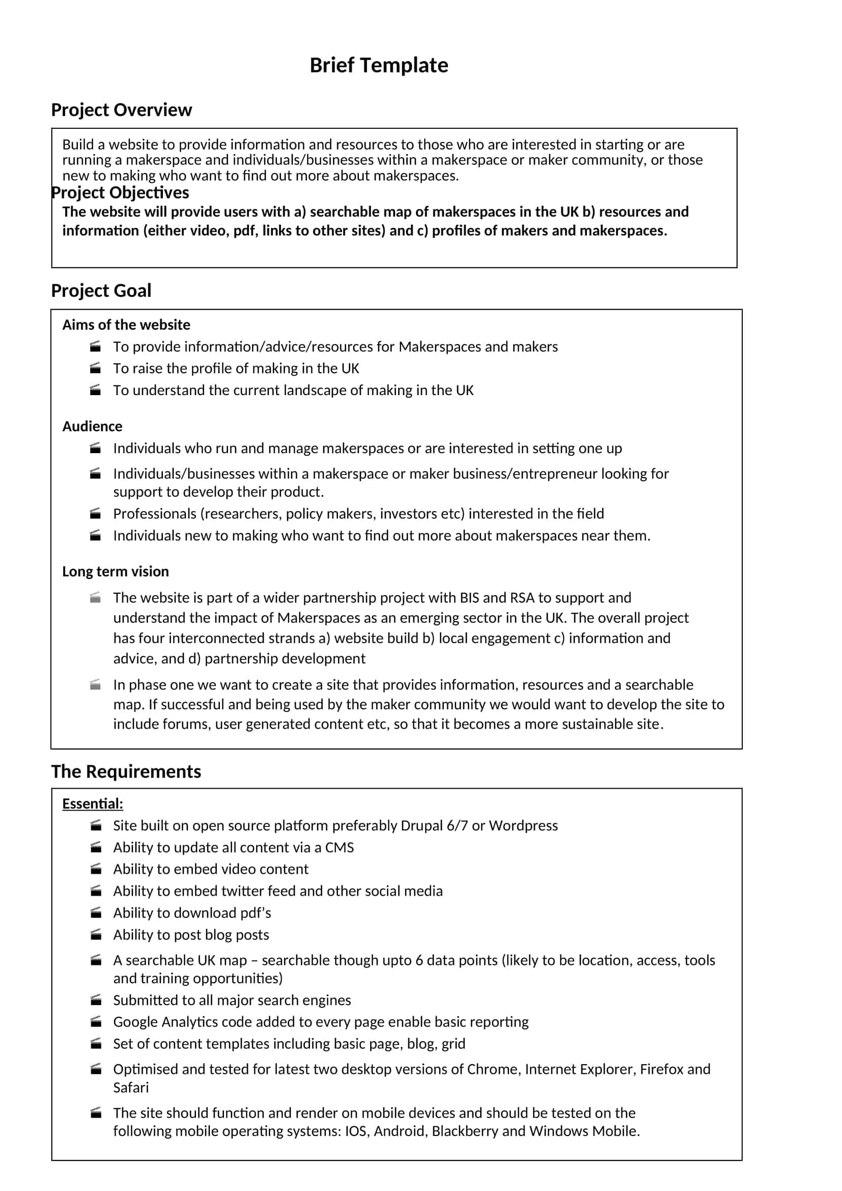 creative brief examples creative brief examples