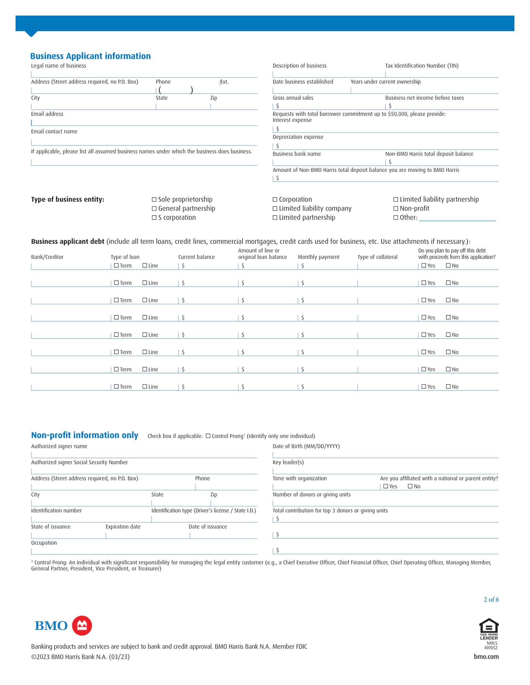 credit application for business account credit application for business account