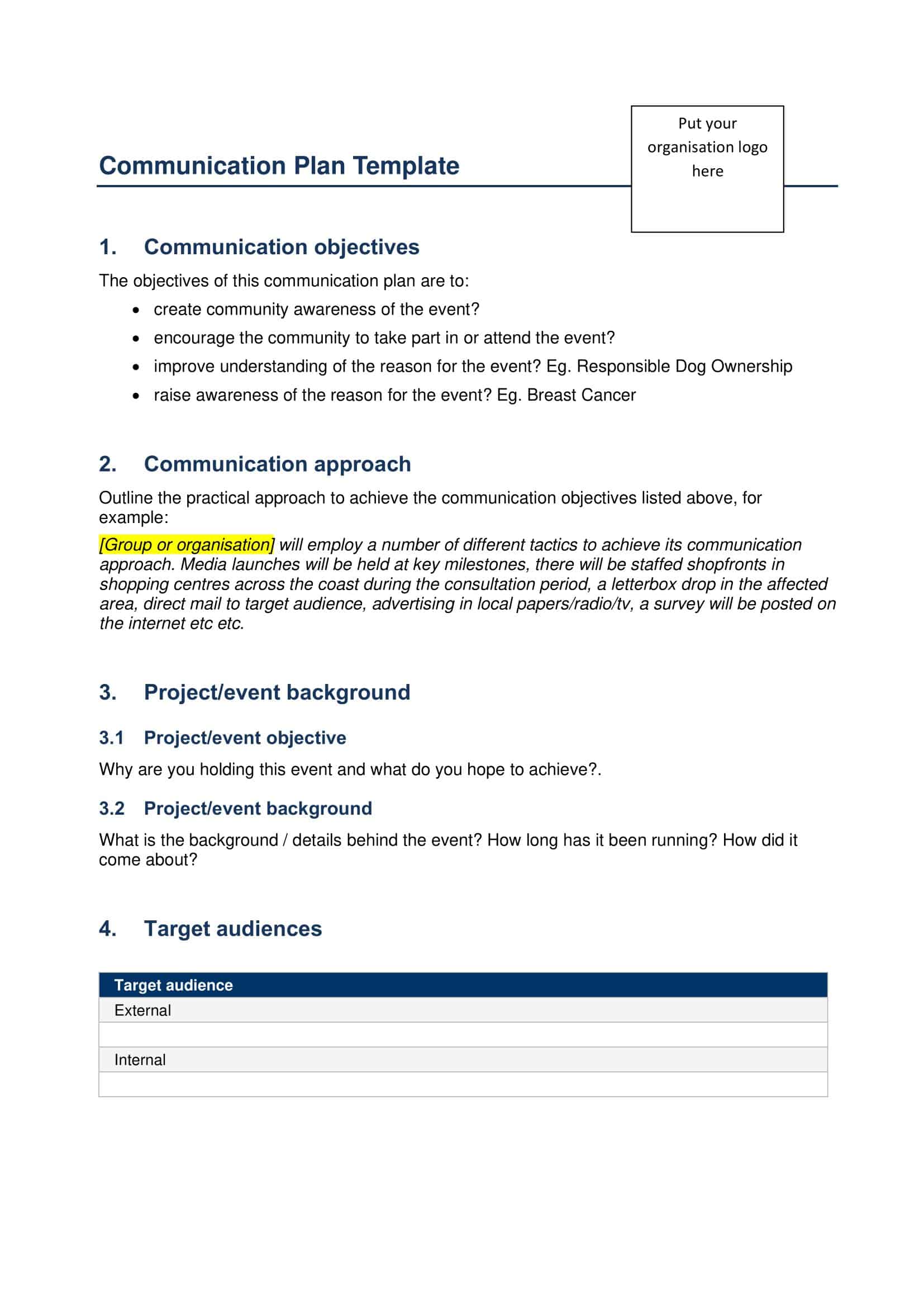 crisis communication plan example crisis communication plan example